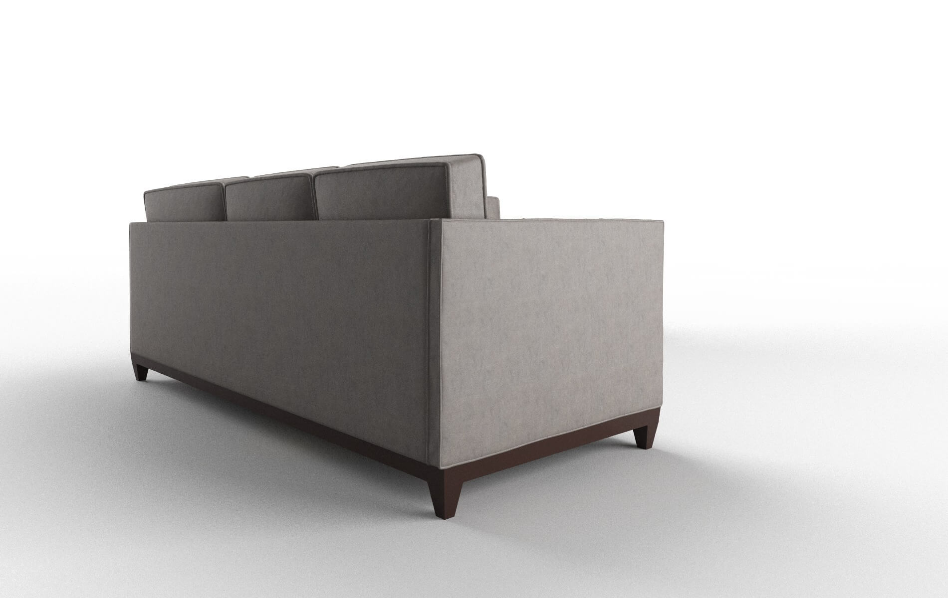 Florence Noble Otter Sectional espresso legs 3