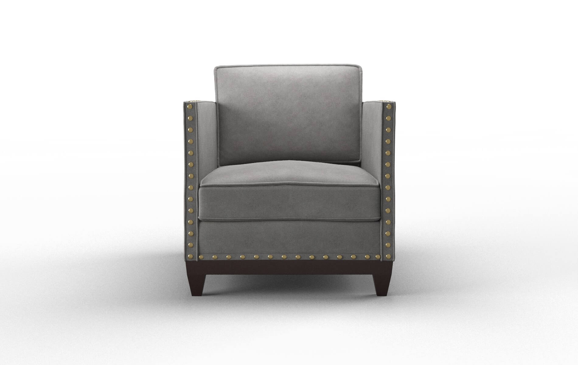 Florence Noble Smoke Chair espresso legs 1