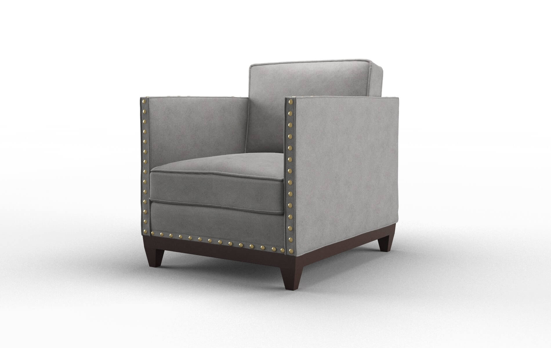 Florence Noble Smoke Chair espresso legs 4