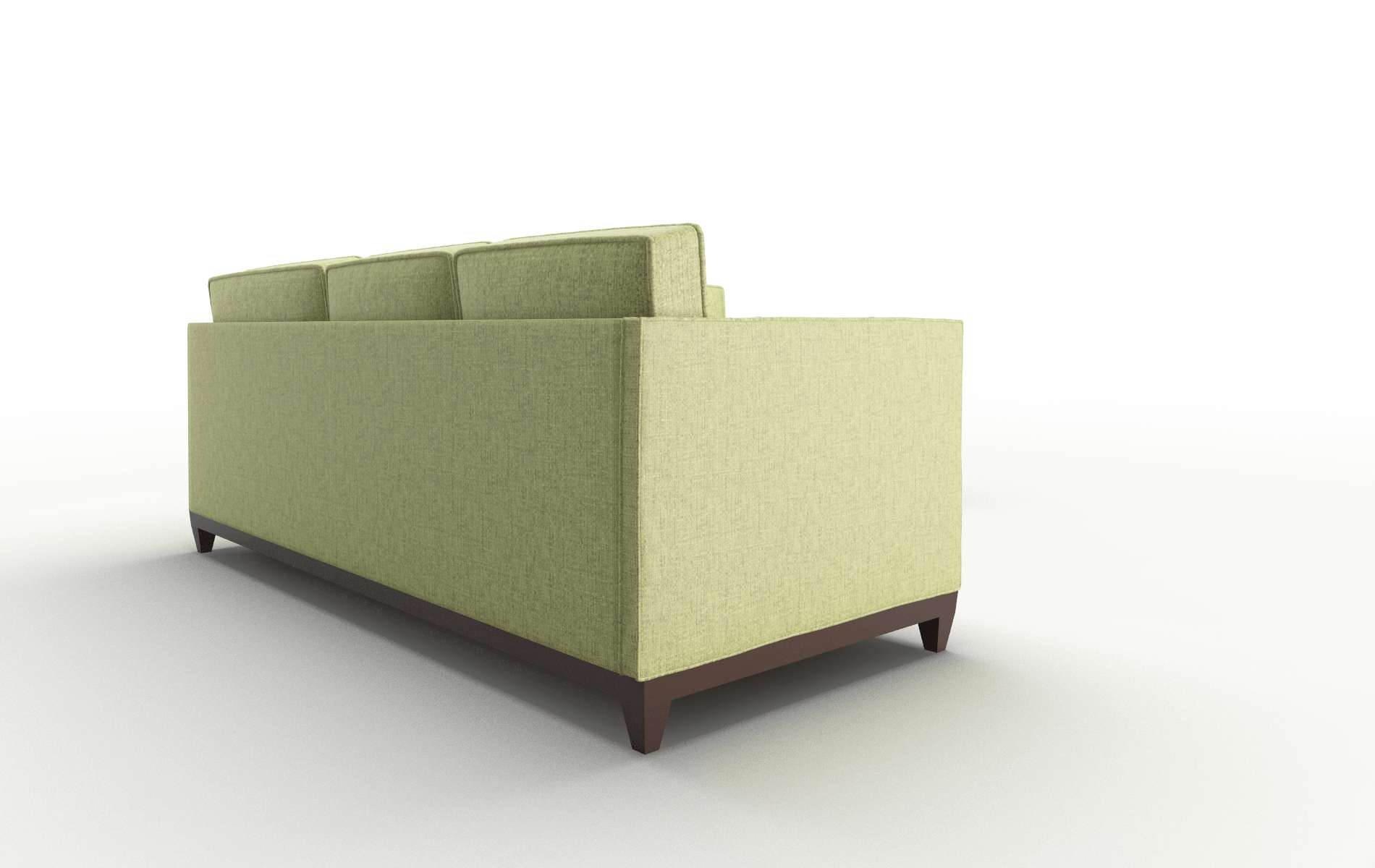 Florence Notion Appletini Sectional espresso legs 3