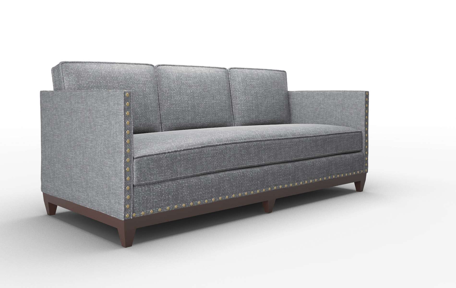 Florence Notion Graphite Sofa espresso legs 2