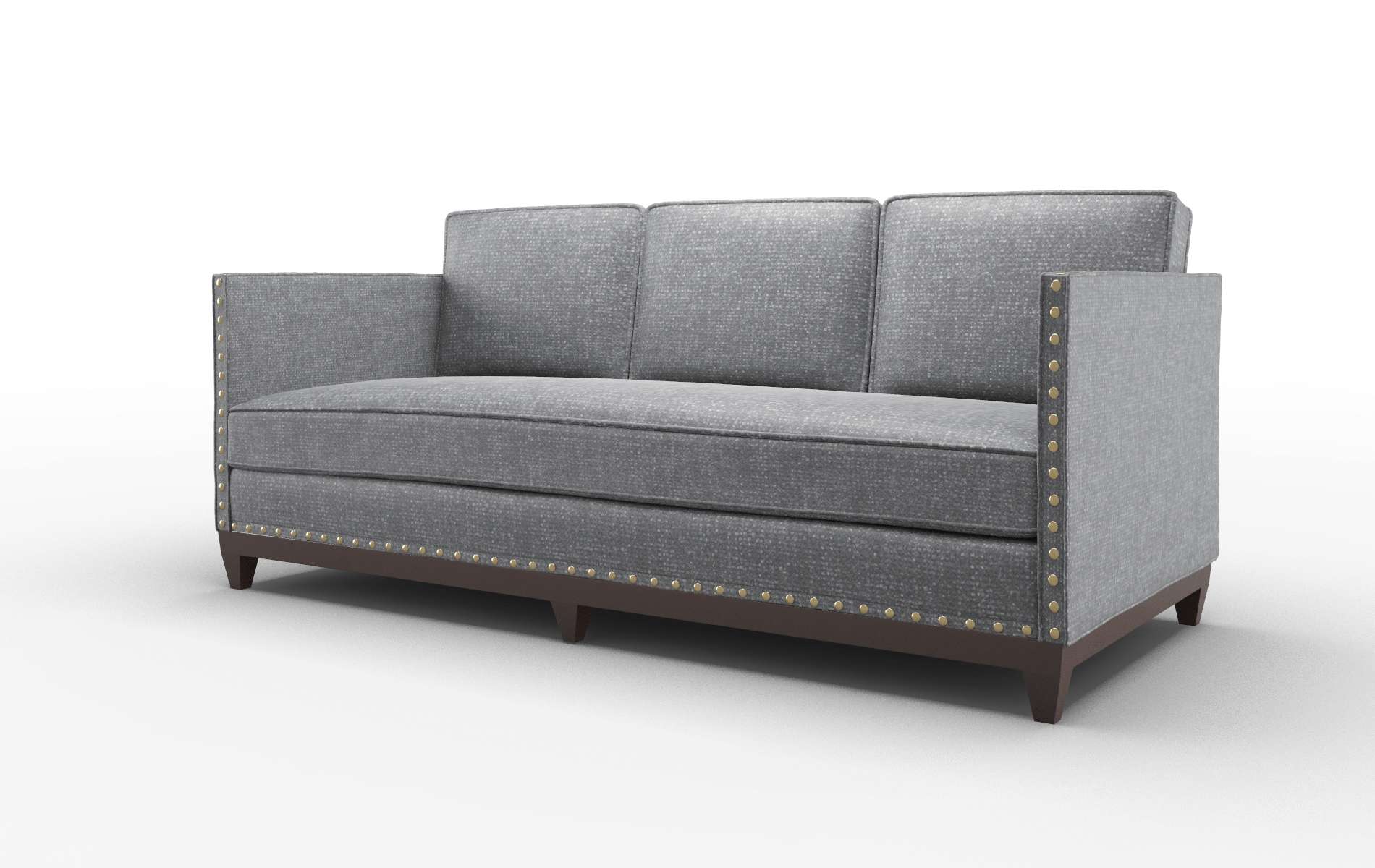 Florence Notion Graphite Sofa espresso legs 4