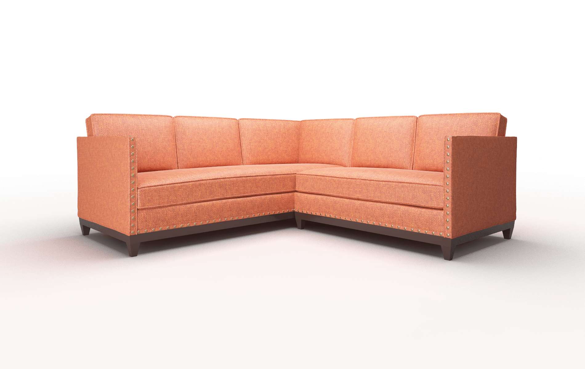 Florence Notion Tang Sectional espresso legs 1