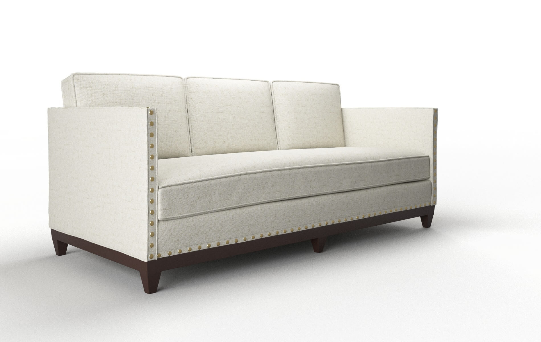Florence Oceanside Birch Sofa espresso legs 2