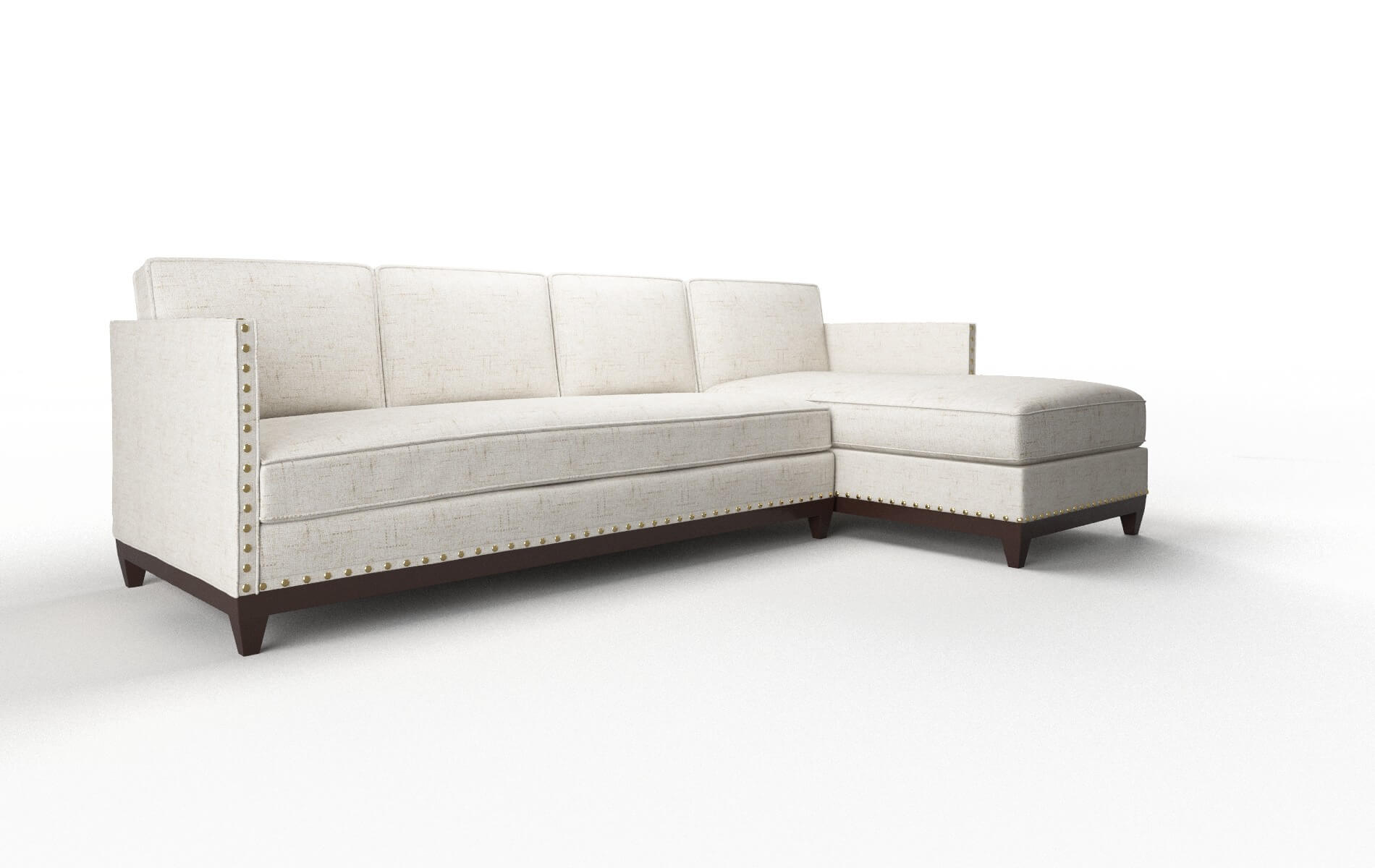 Florence Oceanside Natural Panel espresso legs 2