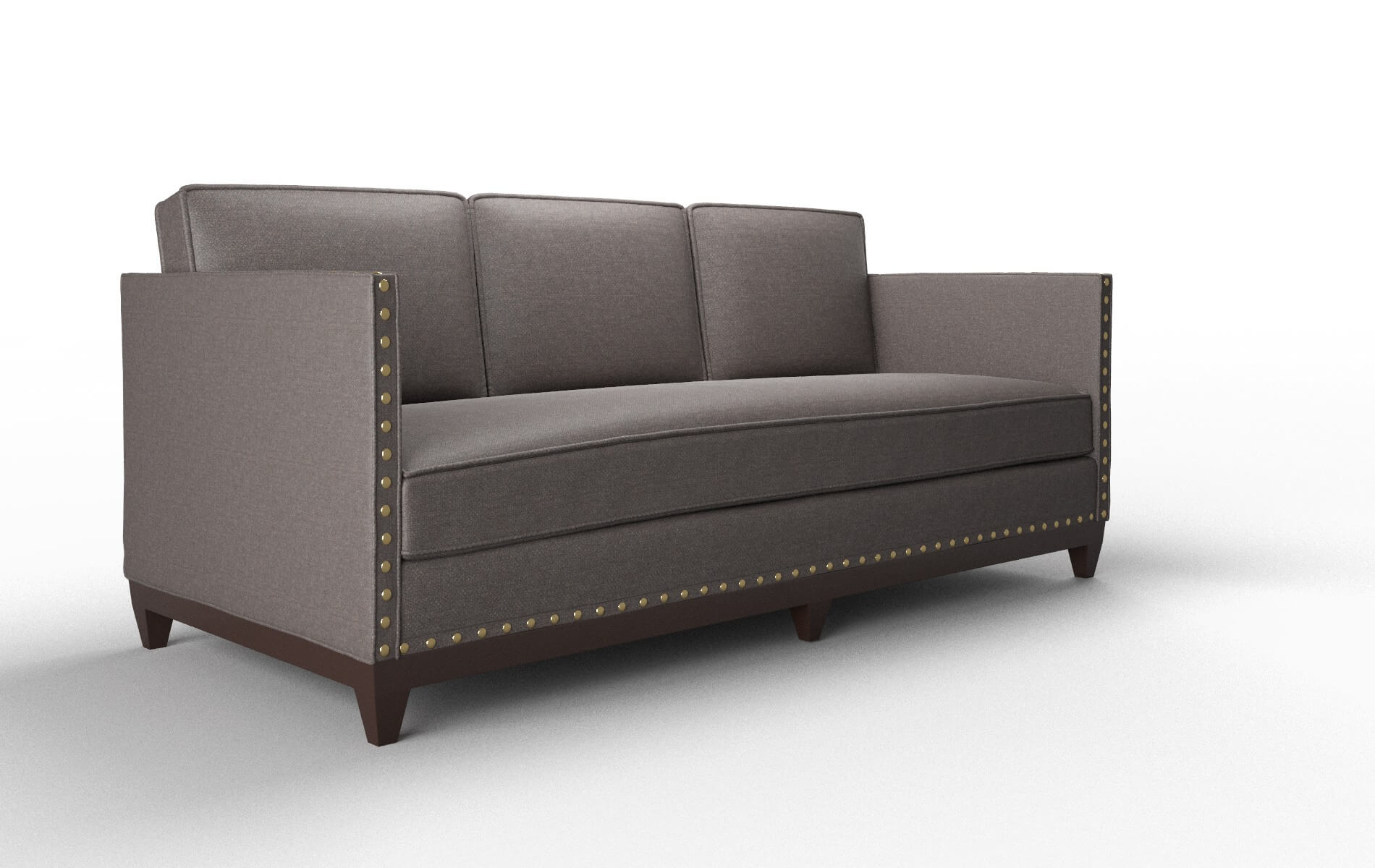 Florence Oscar Chocolate Sofa espresso legs 2