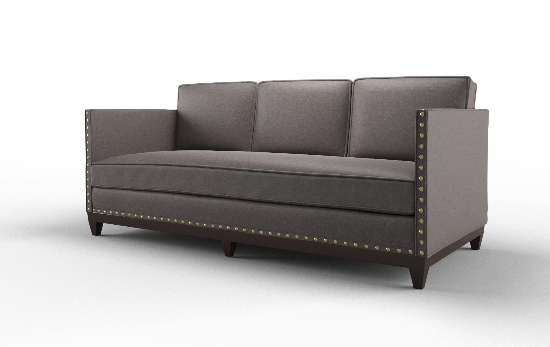 Florence Oscar Chocolate Sofa espresso legs 4
