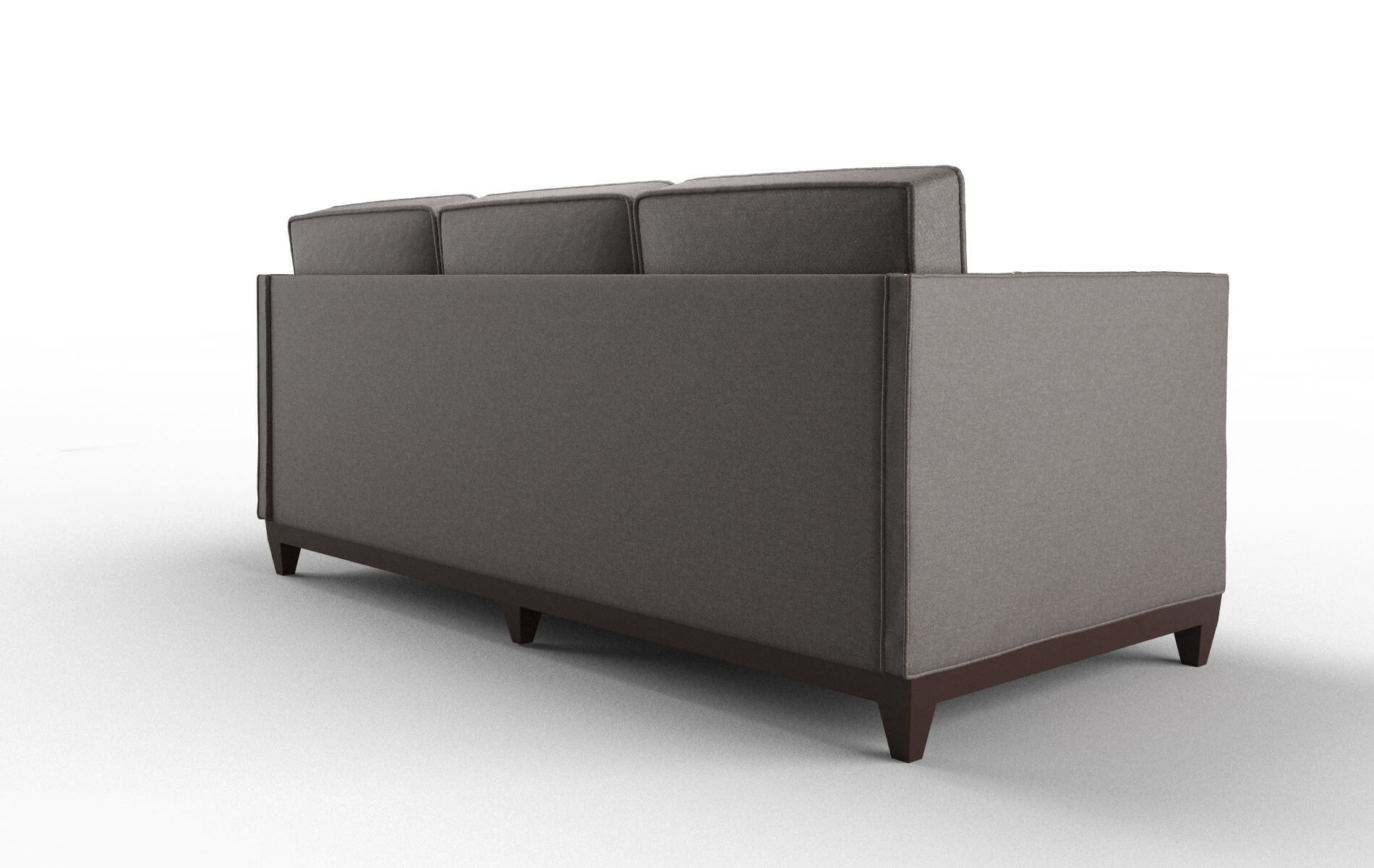 Florence Oscar Chocolate Sofa espresso legs 5