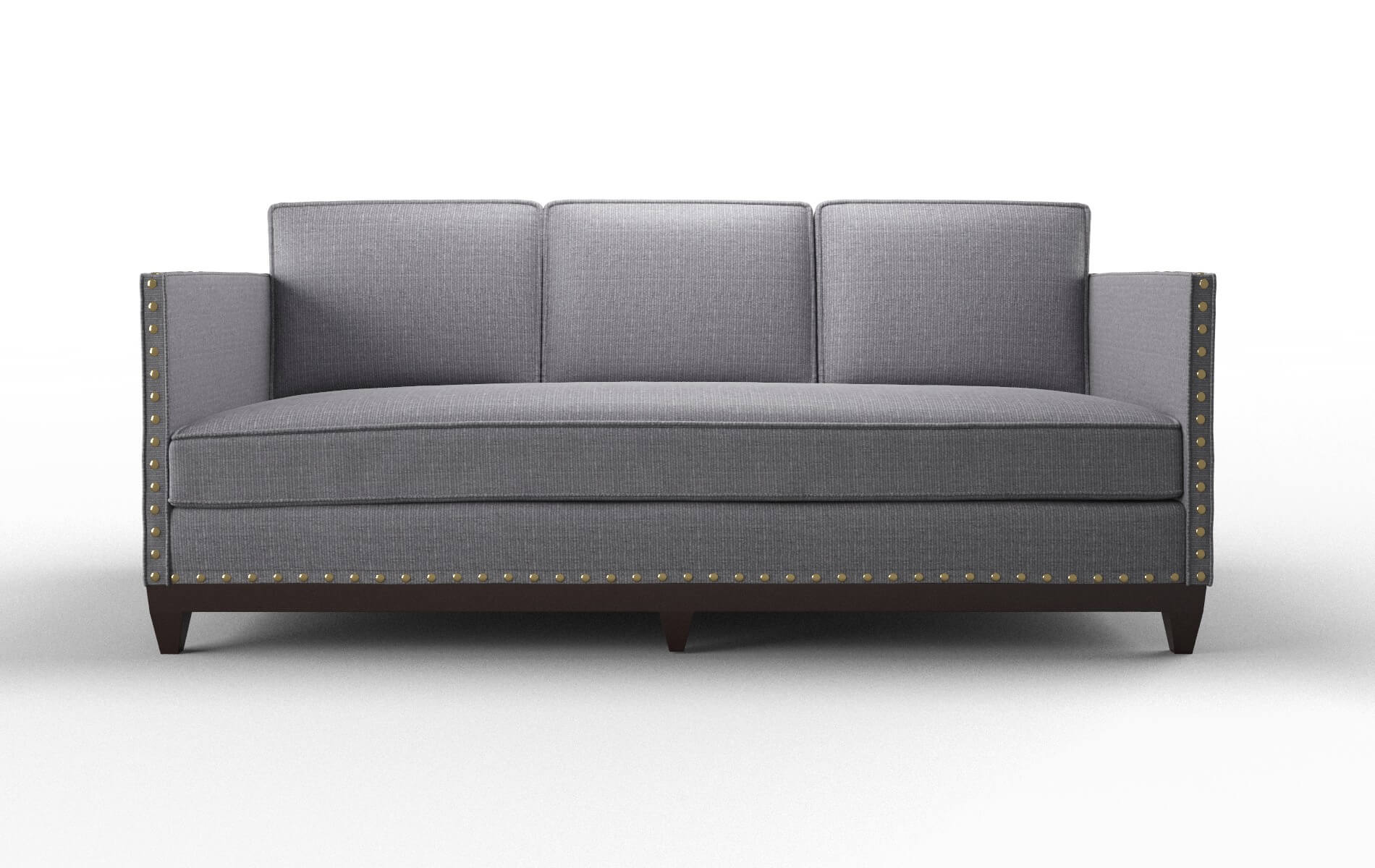 Florence Parker Ash Sofa espresso legs 1