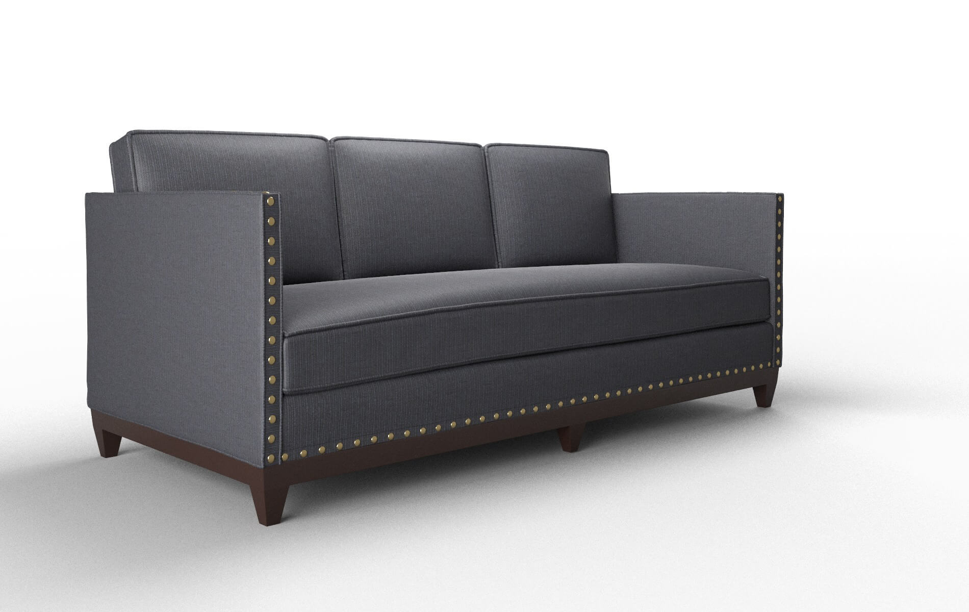 Florence Parker Midnight Sofa espresso legs 2