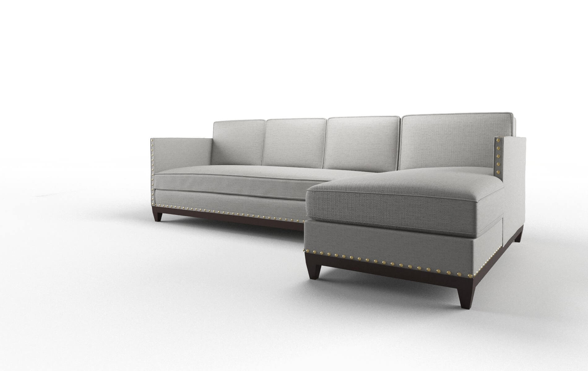 Florence Parker Silver Panel espresso legs 4