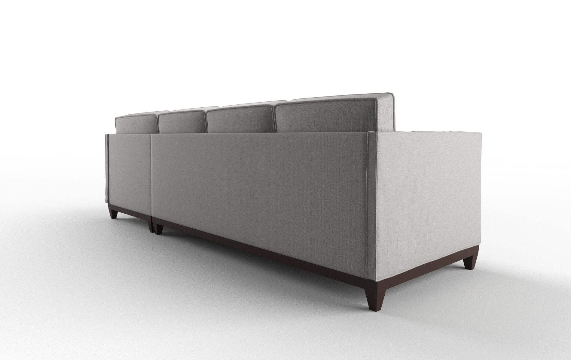 Florence Parker Silver Panel espresso legs 5