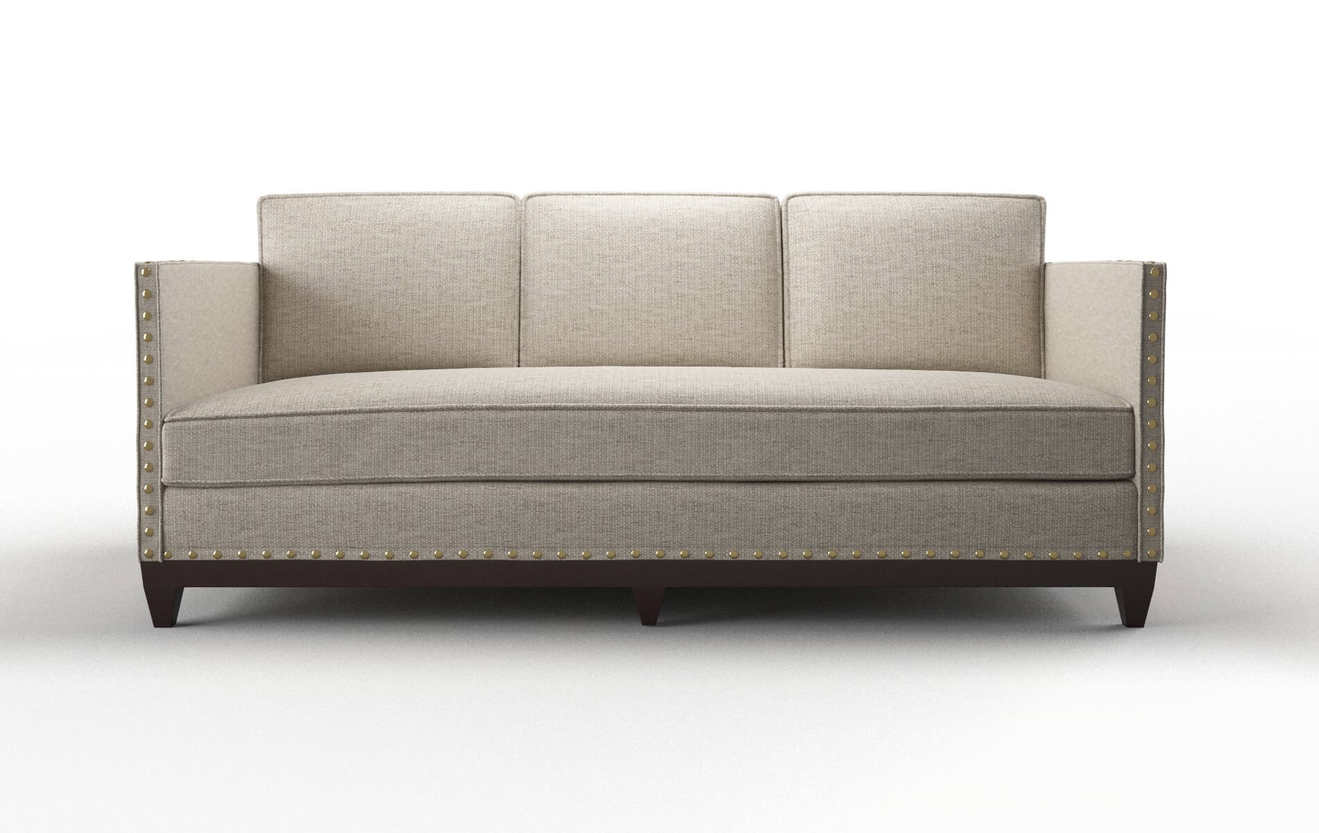 Florence Parker Wheat Sofa espresso legs 1