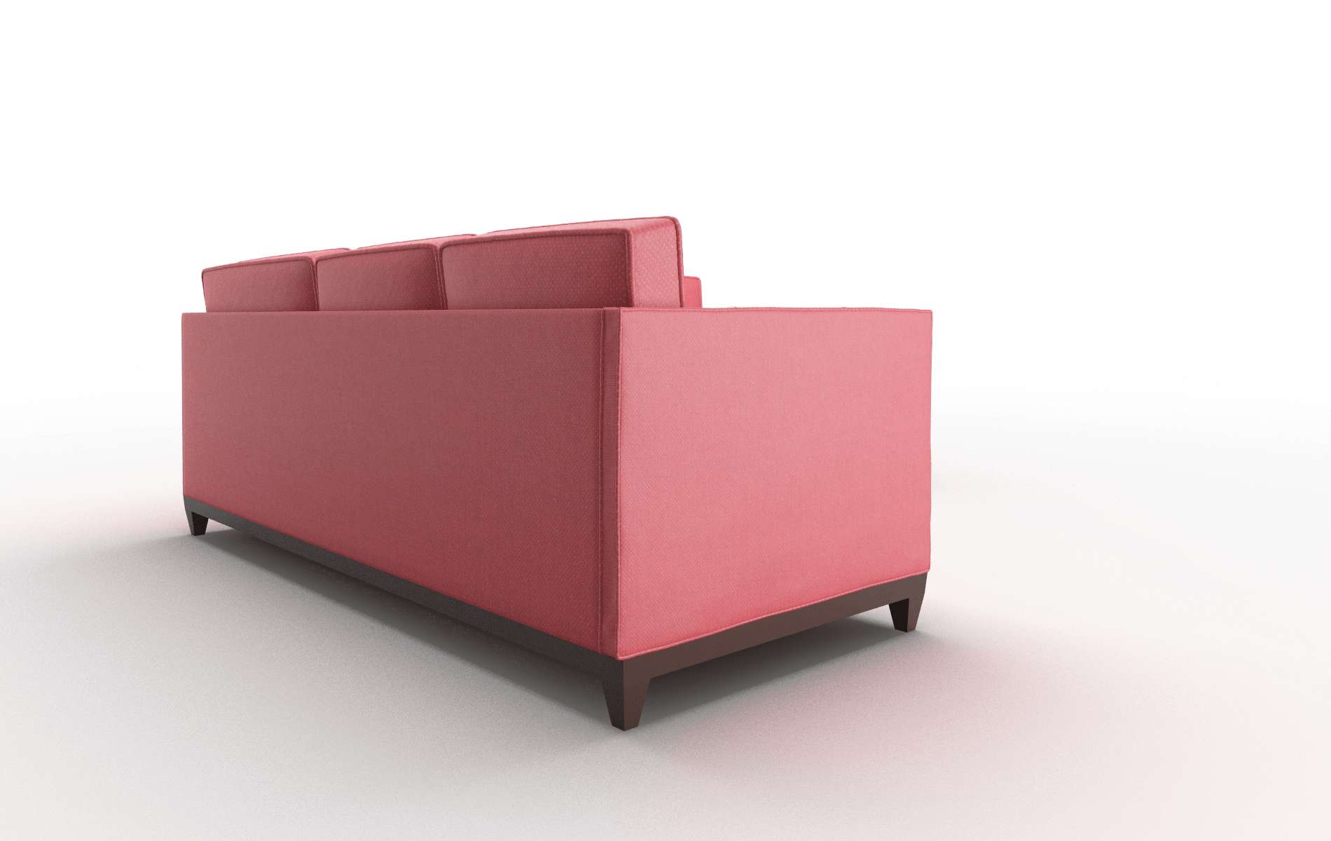 Florence Pauline Ruby Sectional espresso legs 3