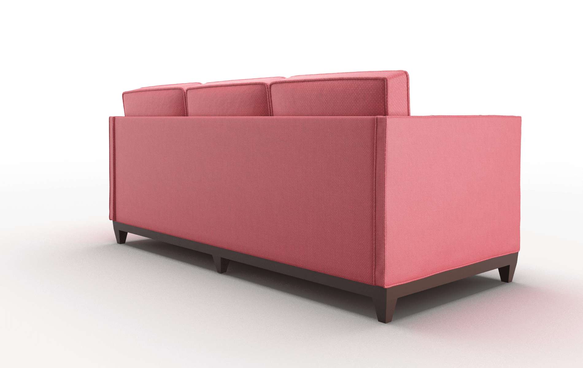 Florence Pauline Ruby Sofa espresso legs 5