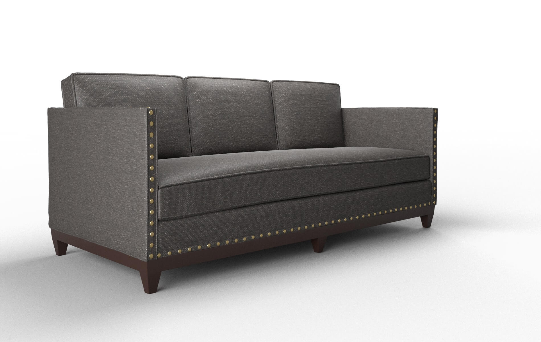 Florence Phoenix Chocolate Sofa espresso legs 2