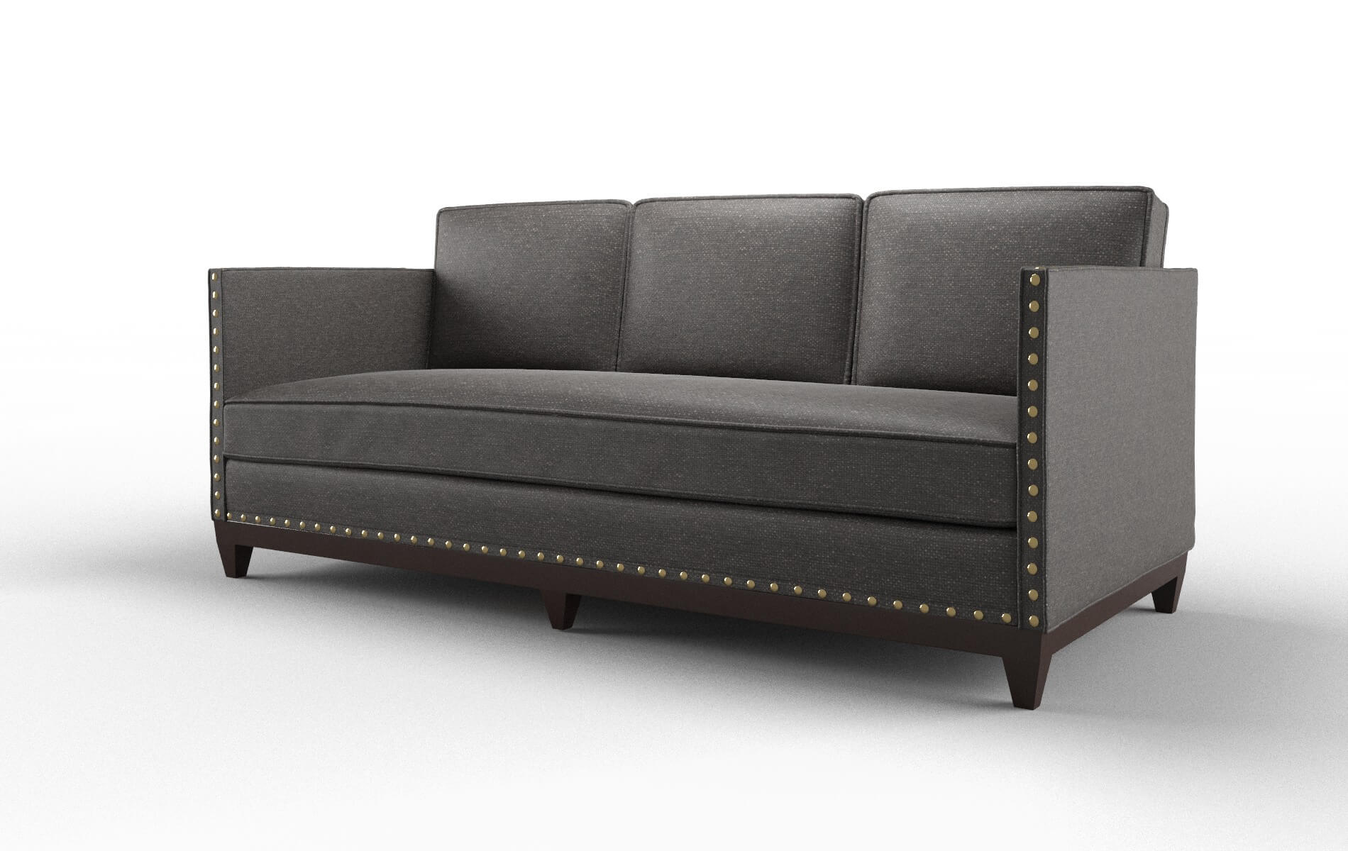 Florence Phoenix Chocolate Sofa espresso legs 4