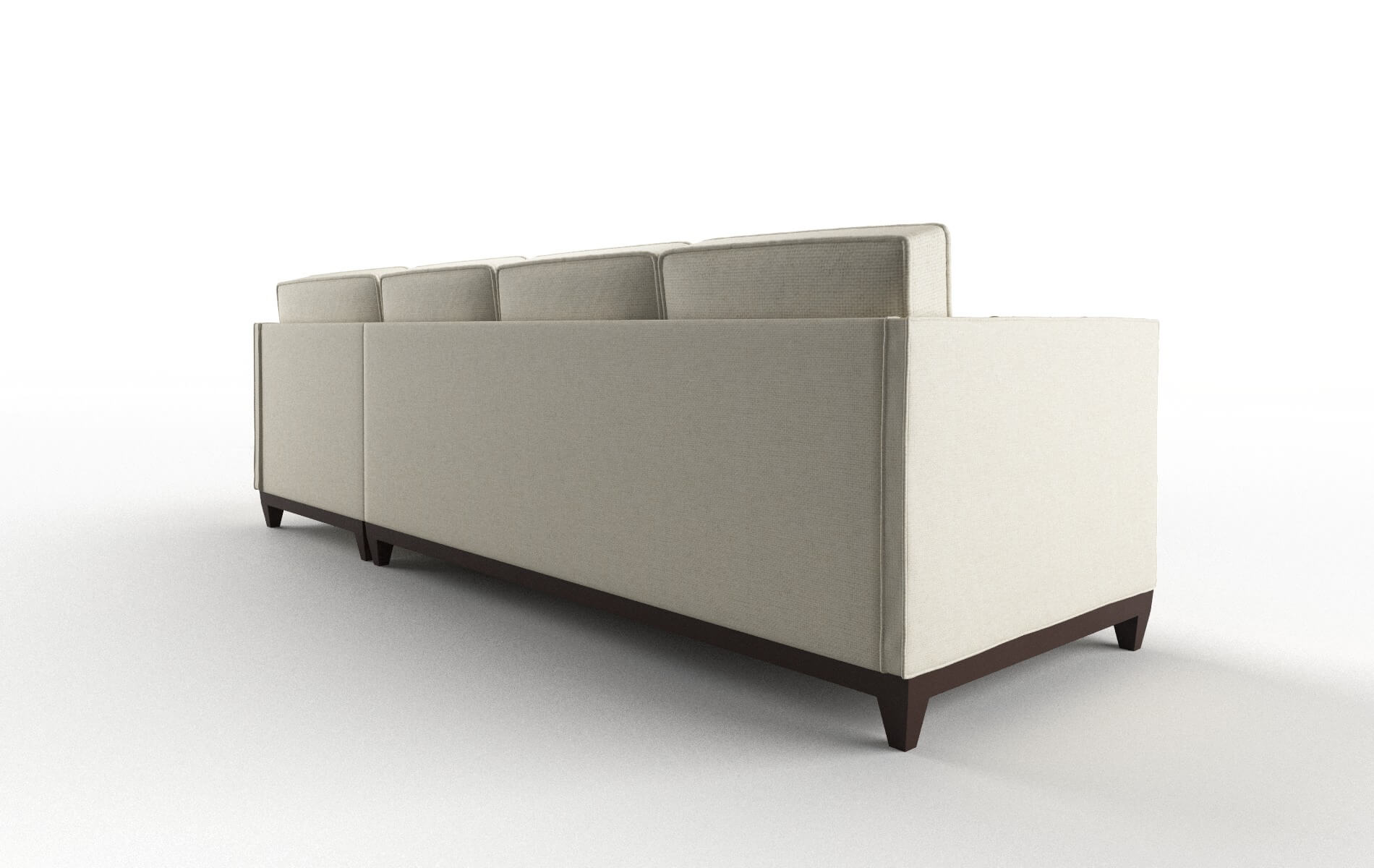 Florence Phoenix Ivory Panel espresso legs 5