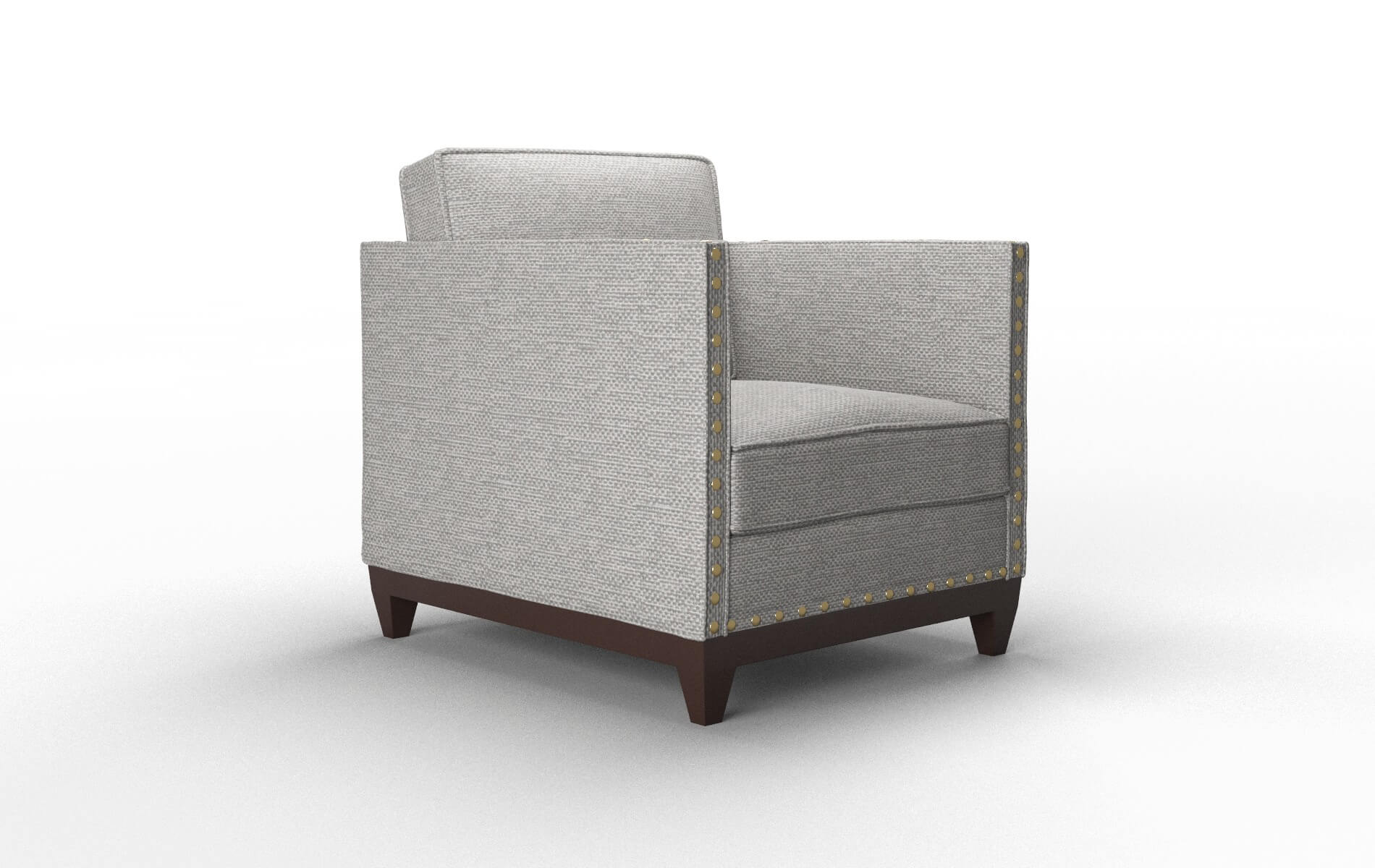 Florence Phoenix Smoke Chair espresso legs 2