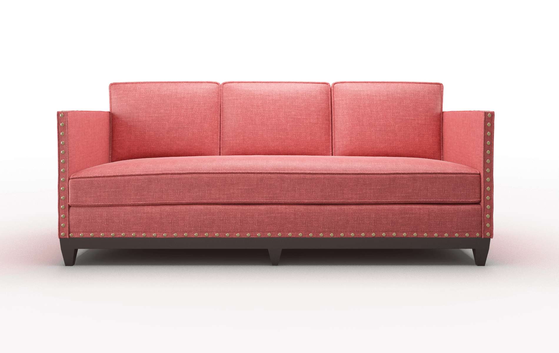 Florence Portland Berry Sofa espresso legs 1