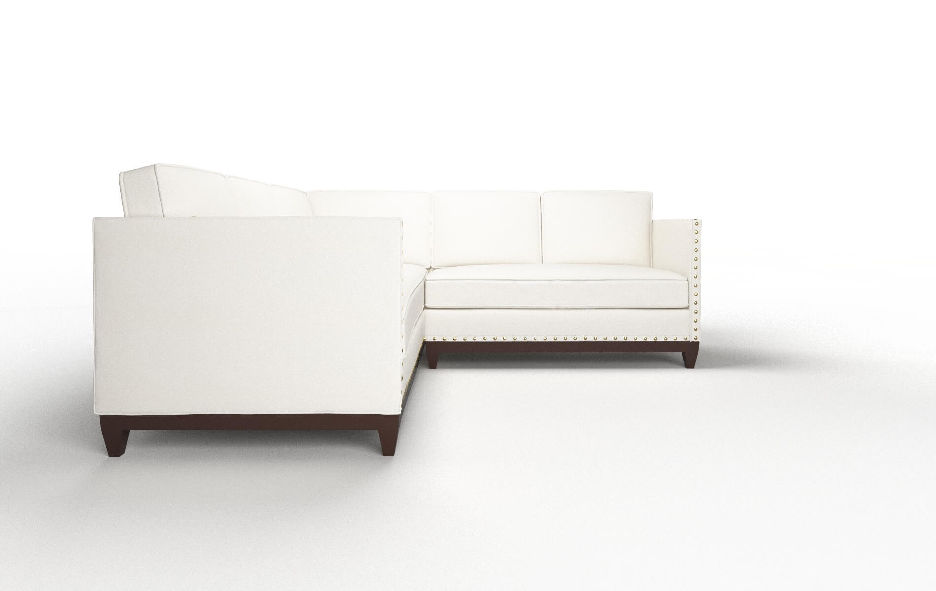Florence R_prize Cream Sectional espresso legs 2