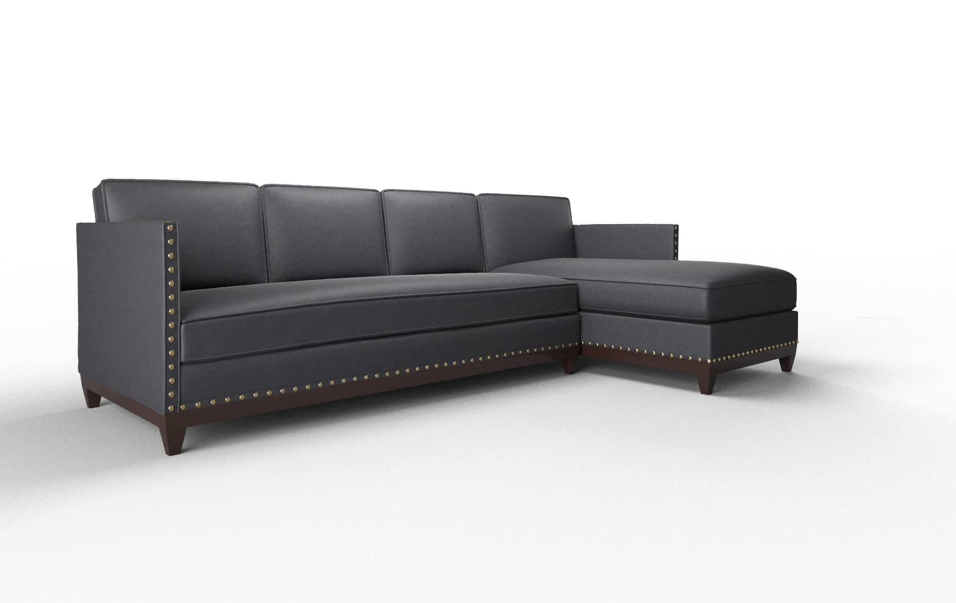 Florence Redondo Navy Panel espresso legs 2