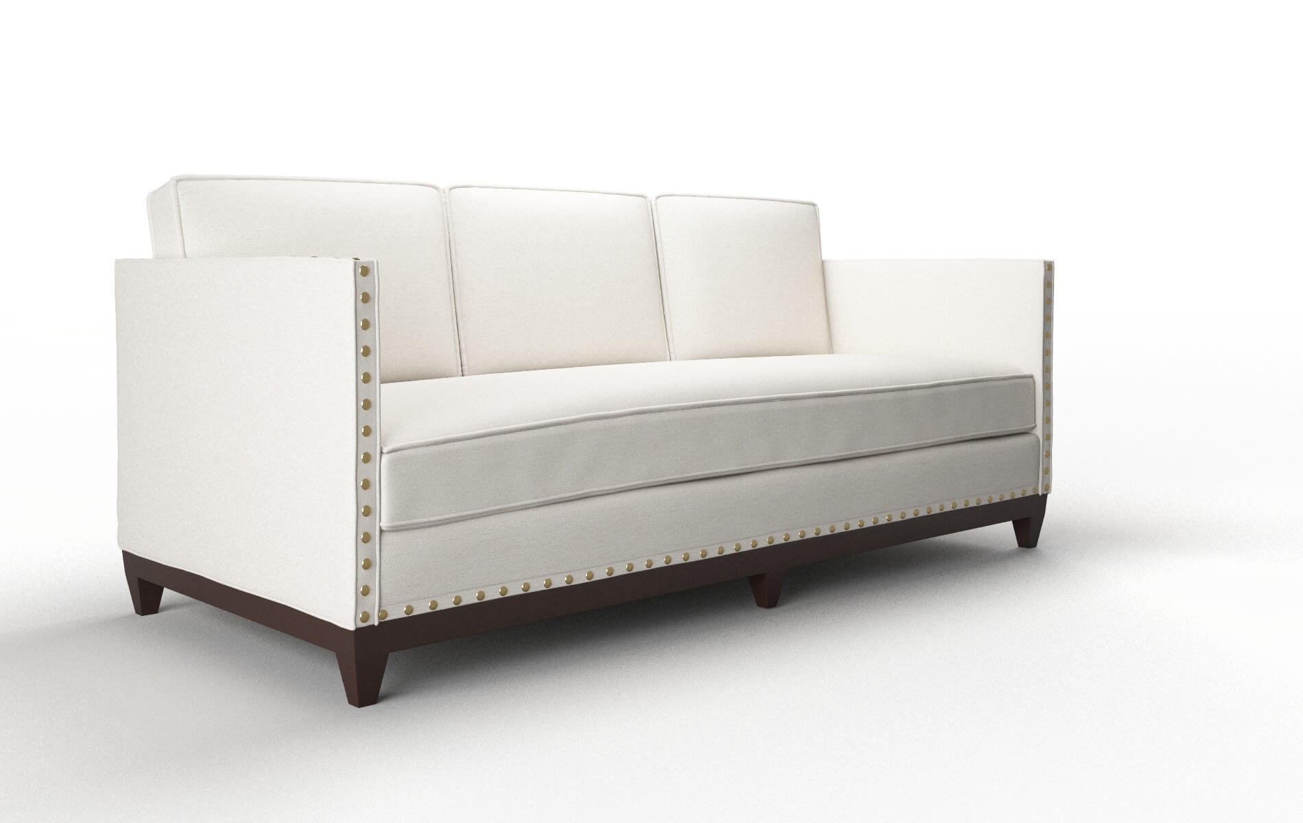 Florence Redondo Pearl Sofa espresso legs 2