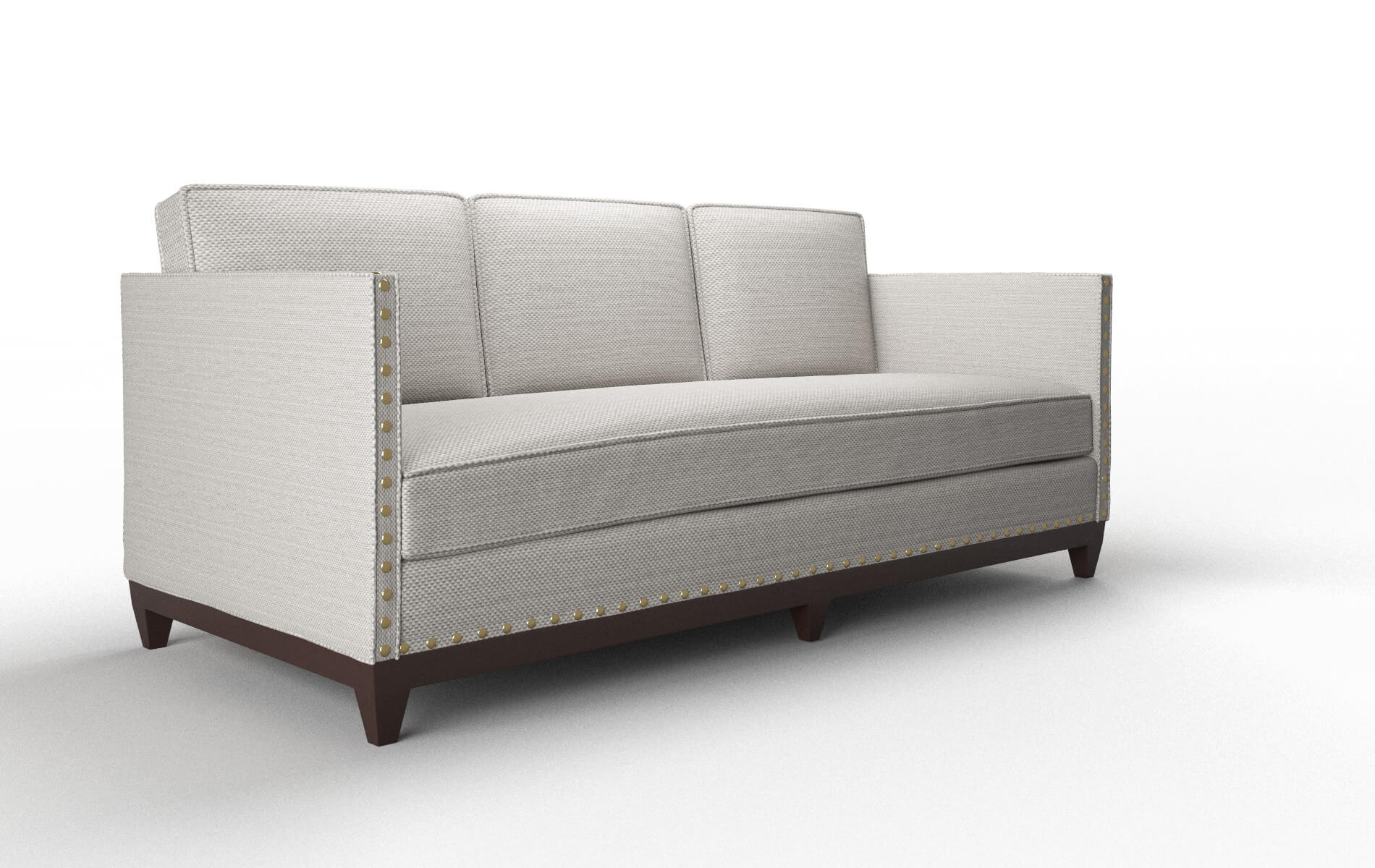 Florence Redondo Stone Sofa espresso legs 2