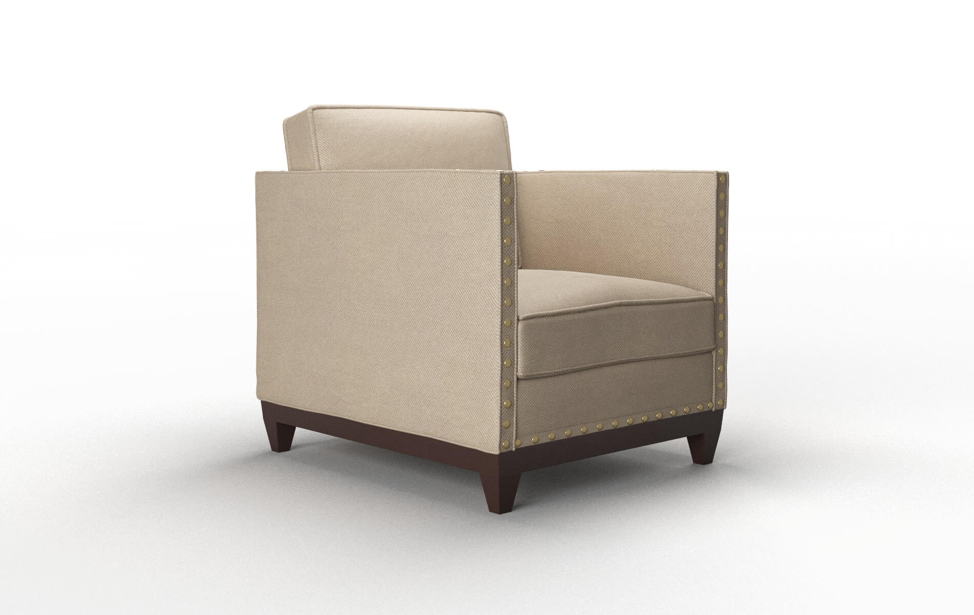 Florence Rocket Cappuccino Chair espresso legs 2