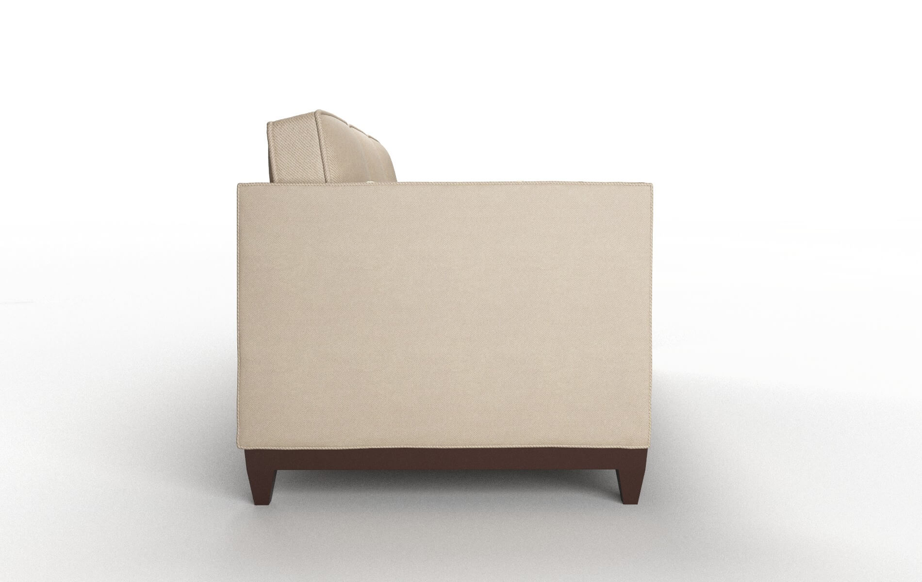 Florence Rocket Cappuccino Sofa espresso legs 3