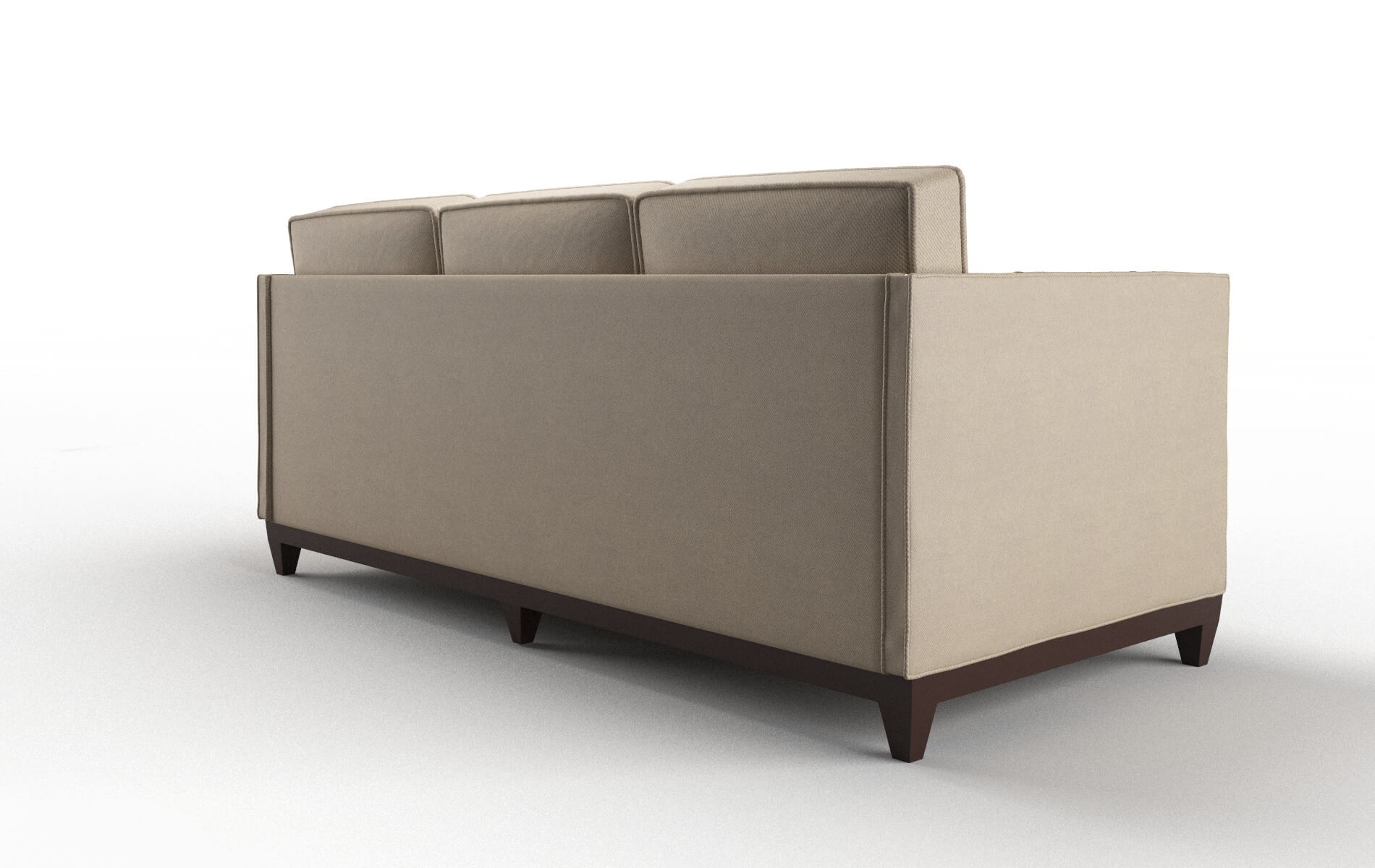 Florence Rocket Cappuccino Sofa espresso legs 5