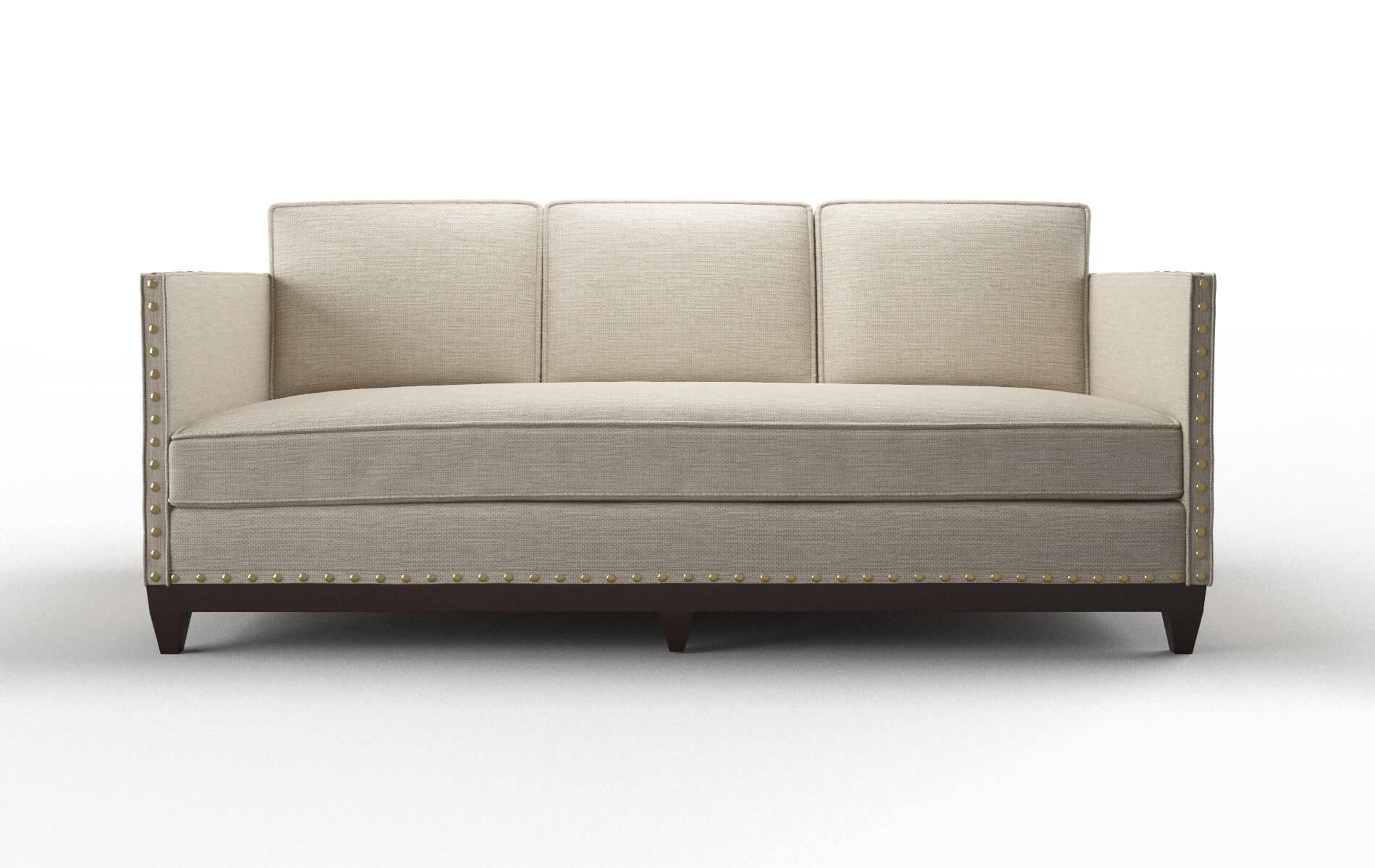 Florence Rocket Dove Sofa espresso legs 1