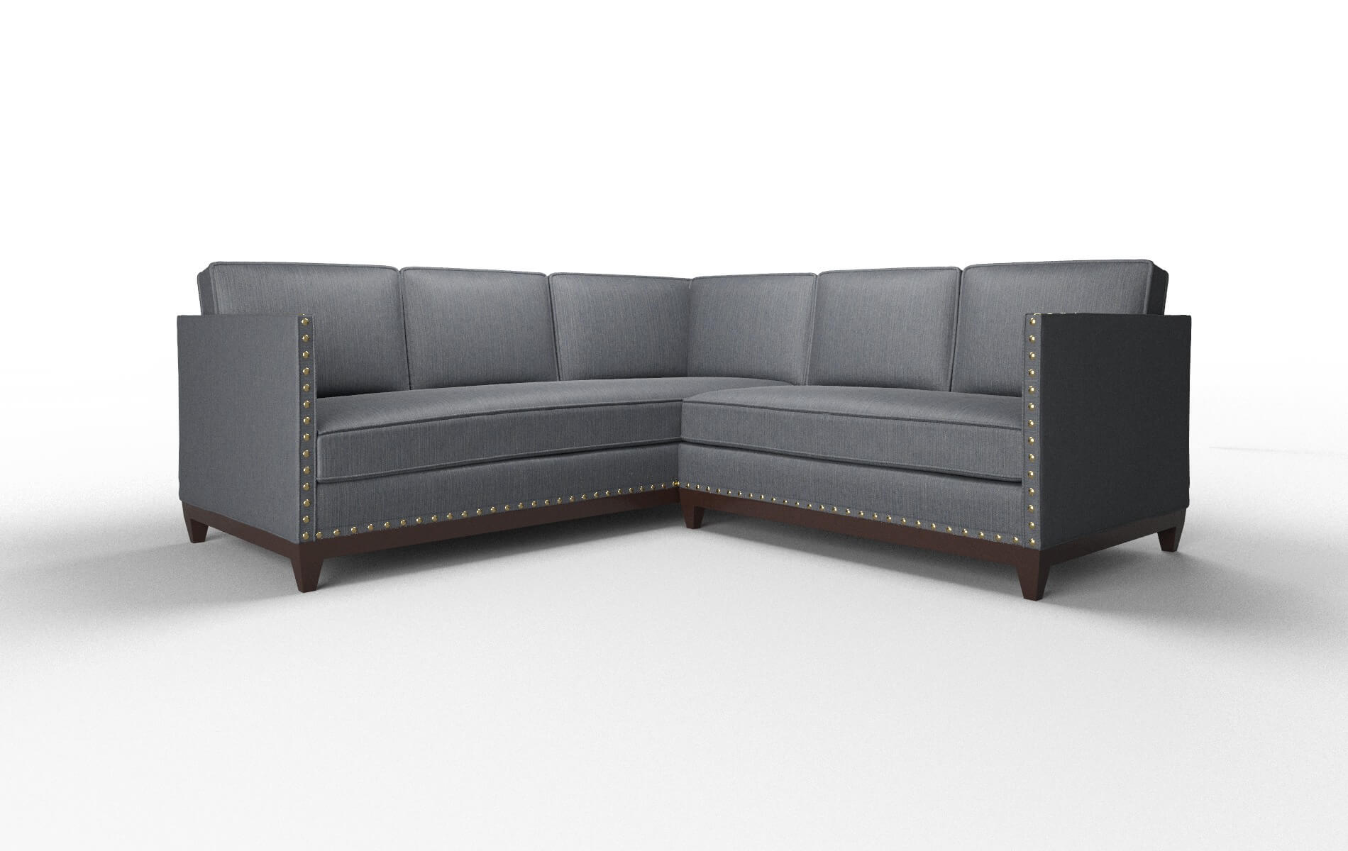 Florence Rocket eclipse Sectional Espresso Legs  1