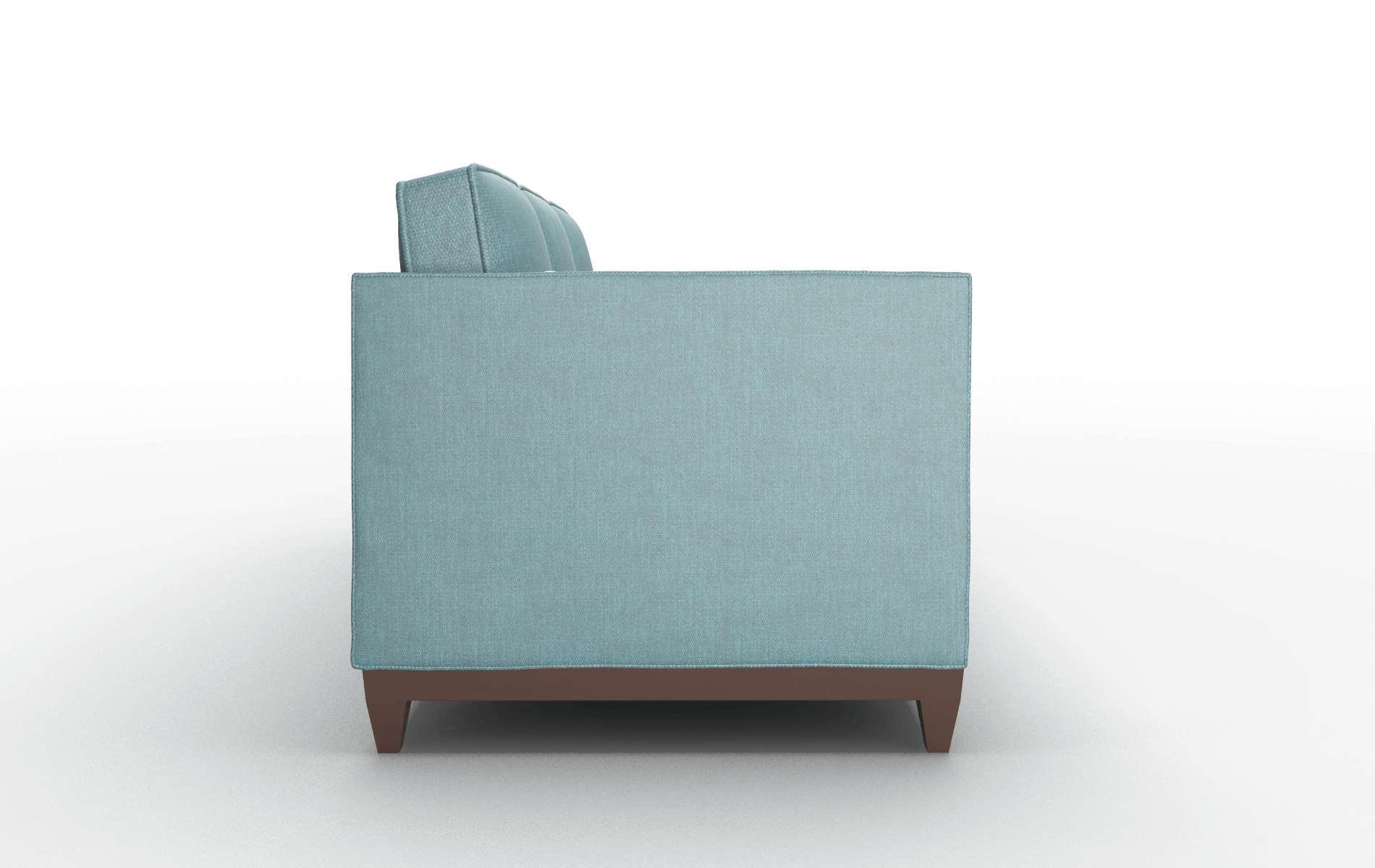 Florence Rocket Peacock Sofa espresso legs 3