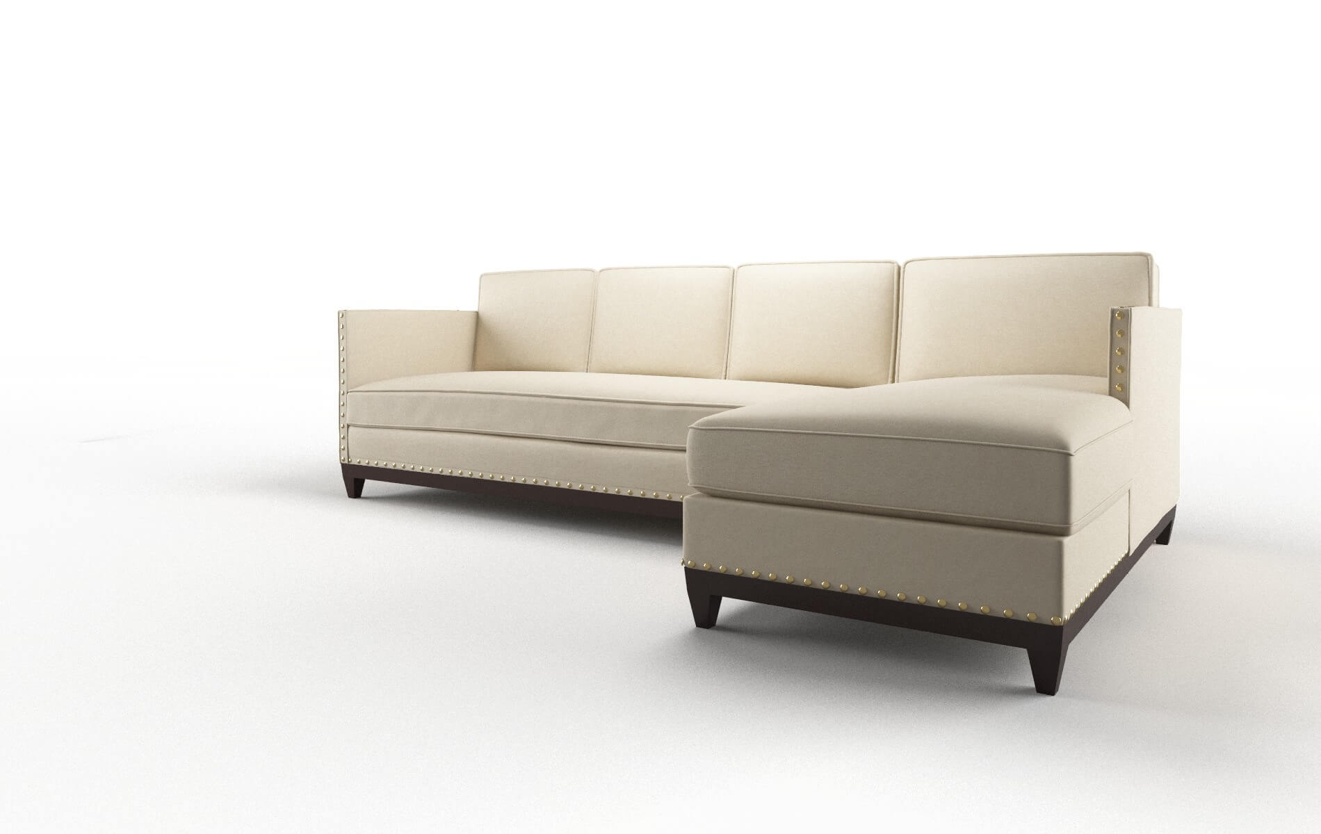 Florence Rocket Sand Panel espresso legs 4