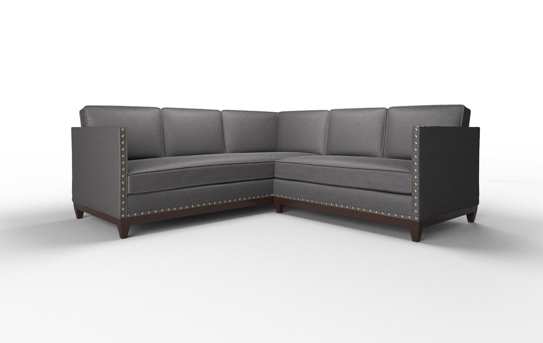 Florence Royale eclipse Sectional Espresso Legs  1