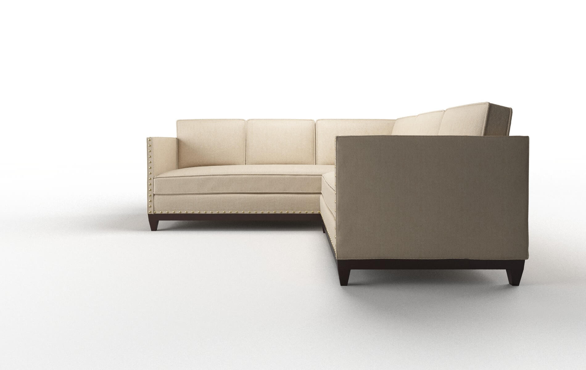 Florence Royale Mondo Sectional espresso legs 5