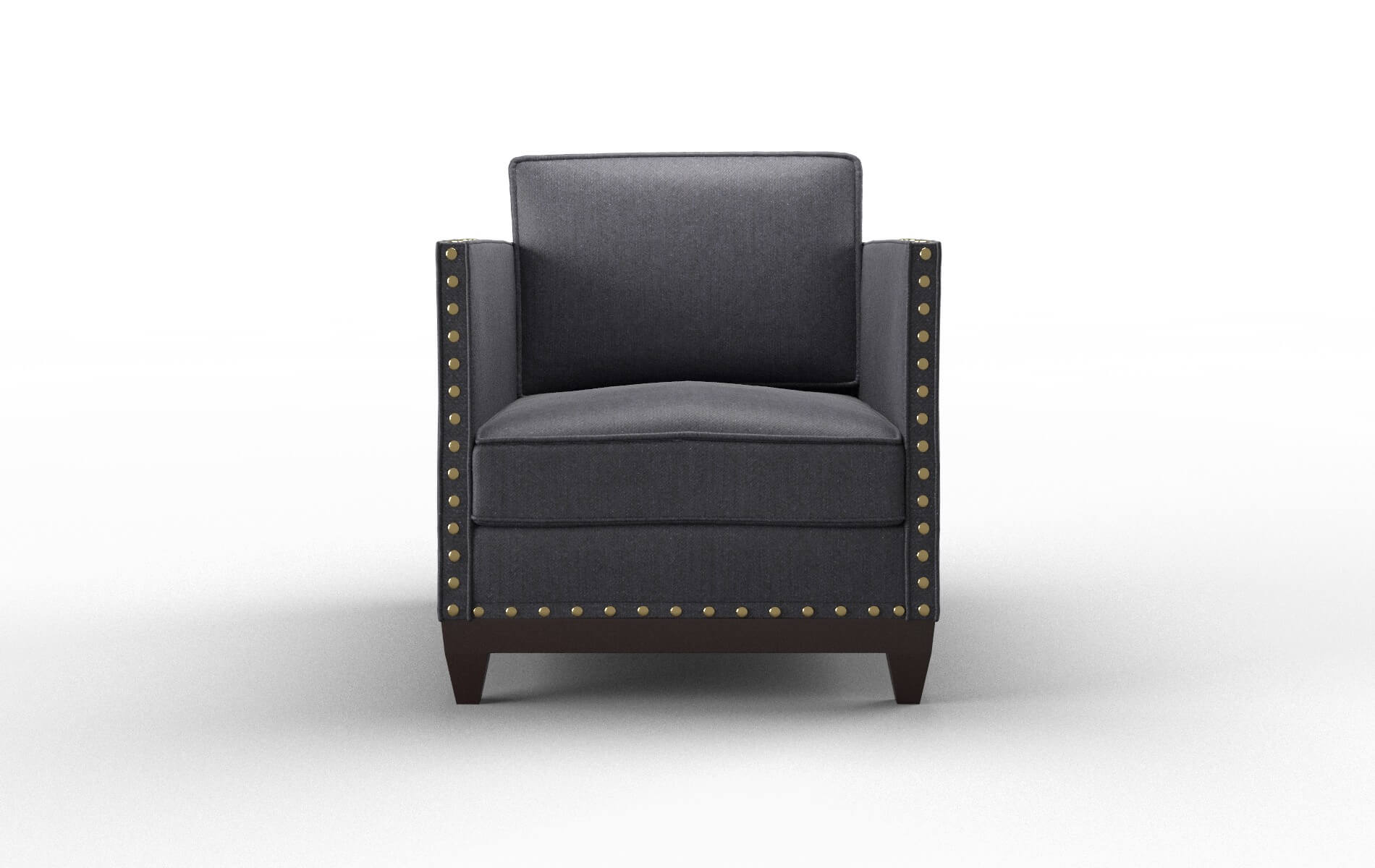 Florence Sasha navy Chair Espresso Legs  1