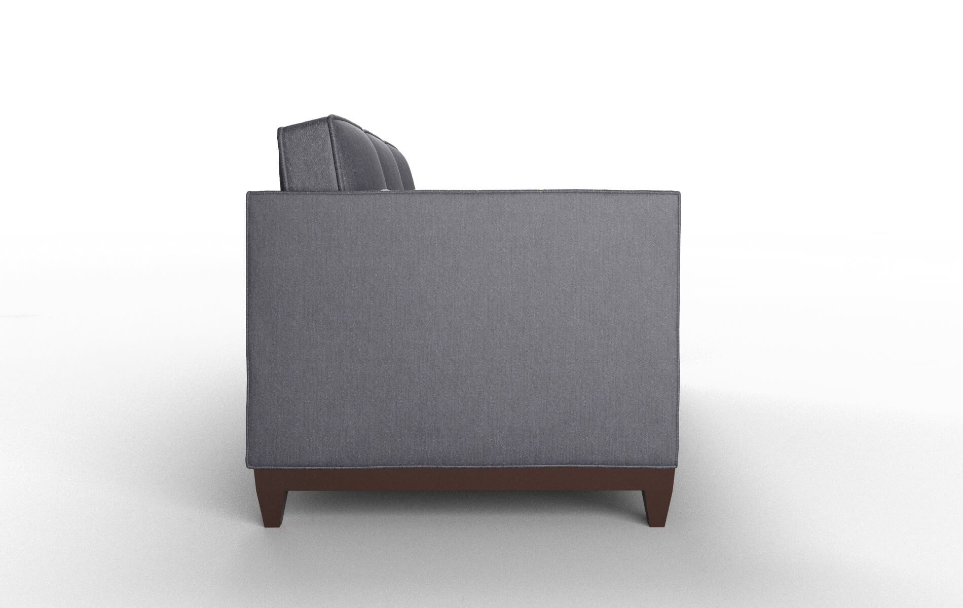 Florence Sasha Navy Sofa espresso legs 3