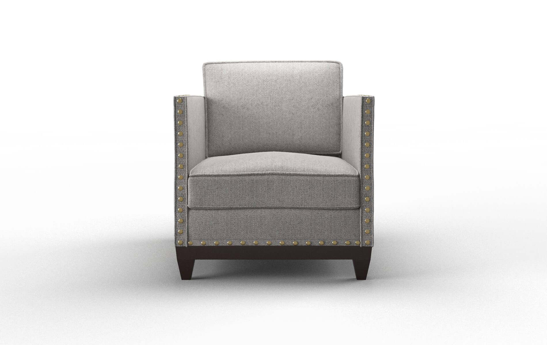 Florence Sasha Silver Chair espresso legs 1
