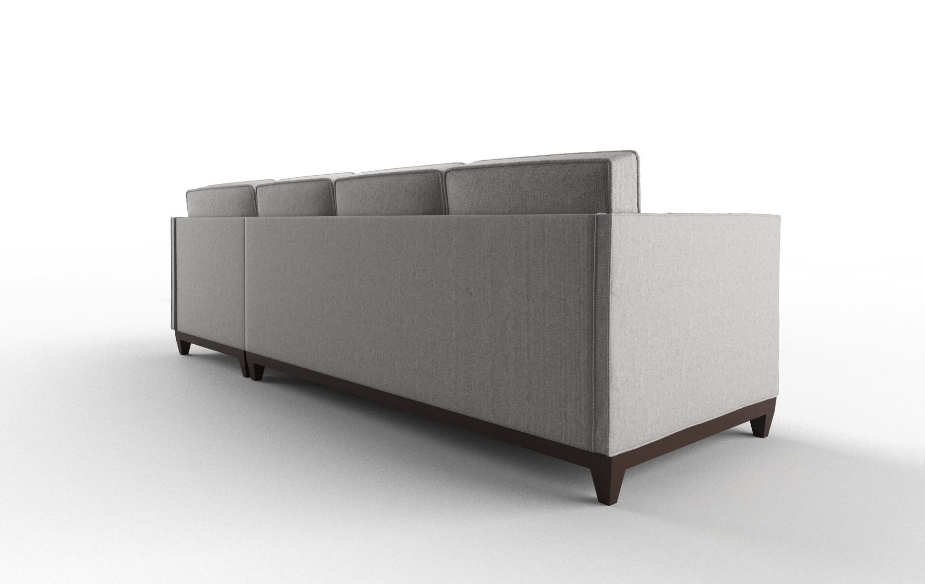 Florence Sasha Silver Panel espresso legs 5