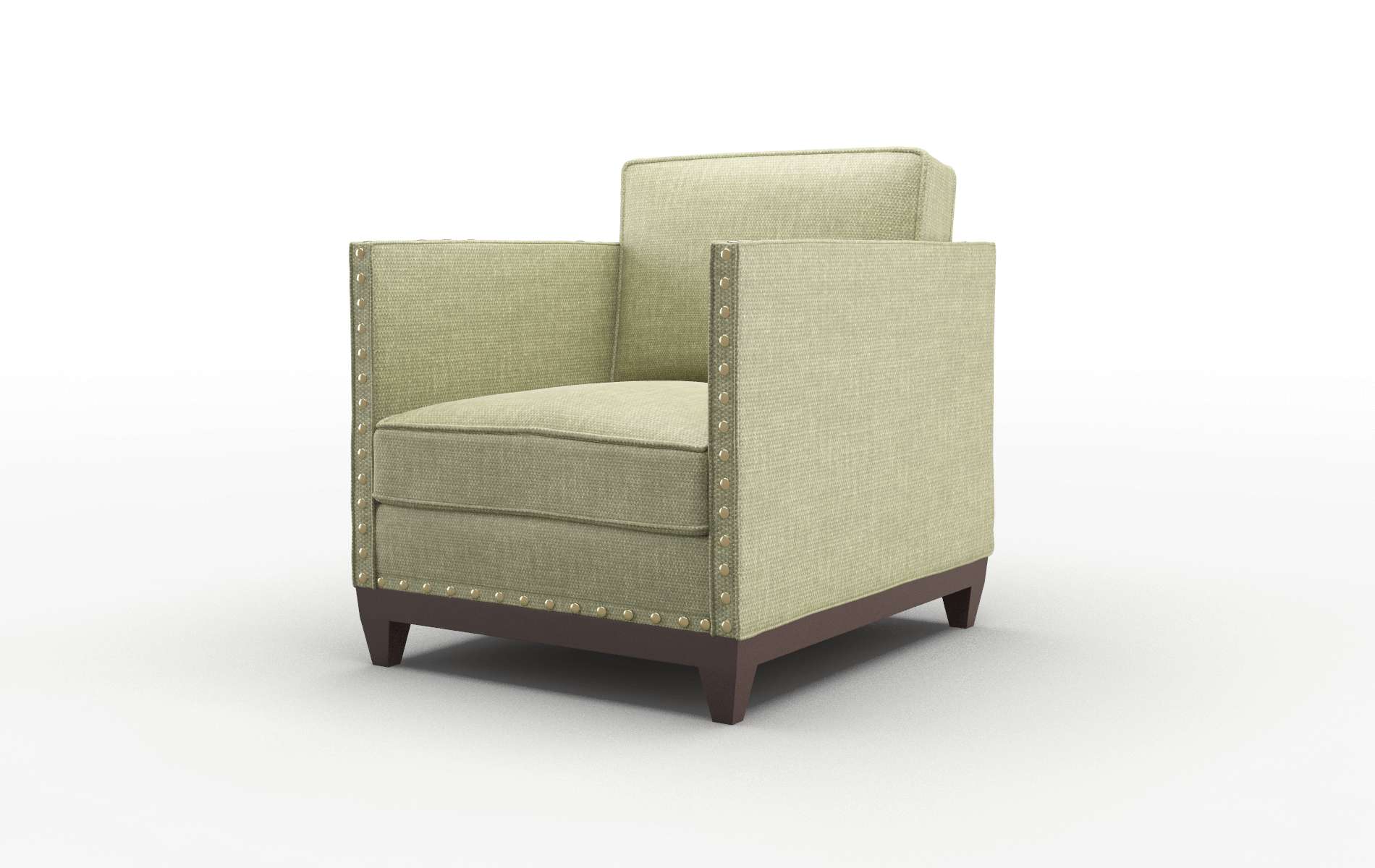 Florence Simplex Sour_apple Chair espresso legs 4