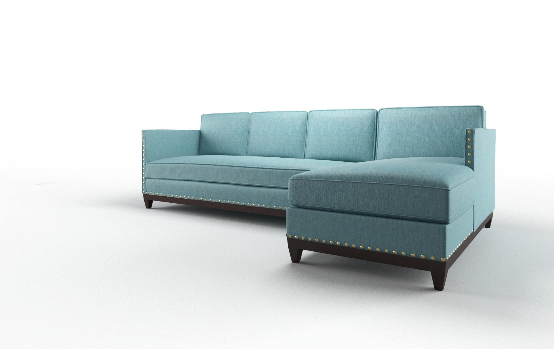 Florence Sorrento Denim Panel espresso legs 4