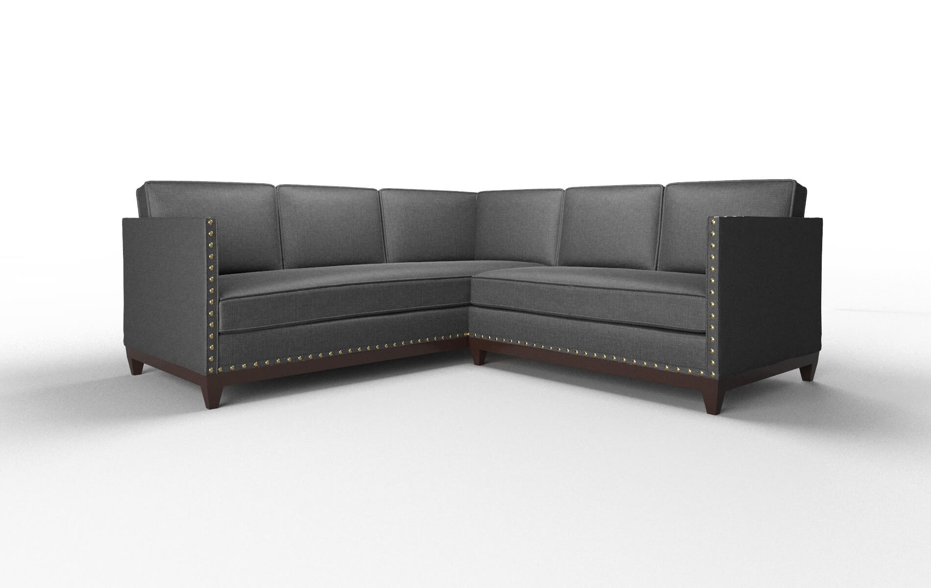 Florence Sosoftness 54 Sectional espresso legs 1