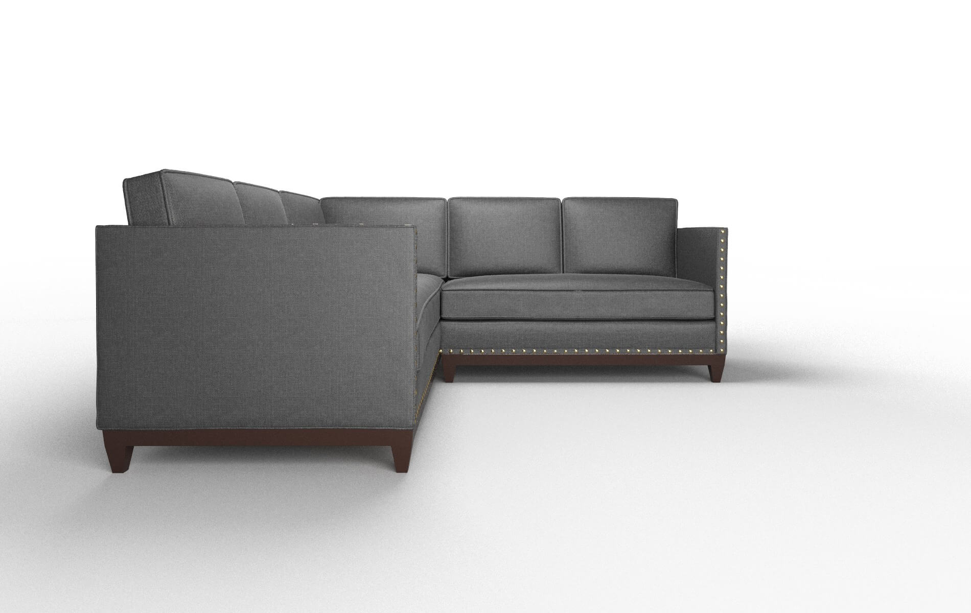 Florence Sosoftness 54 Sectional espresso legs 2