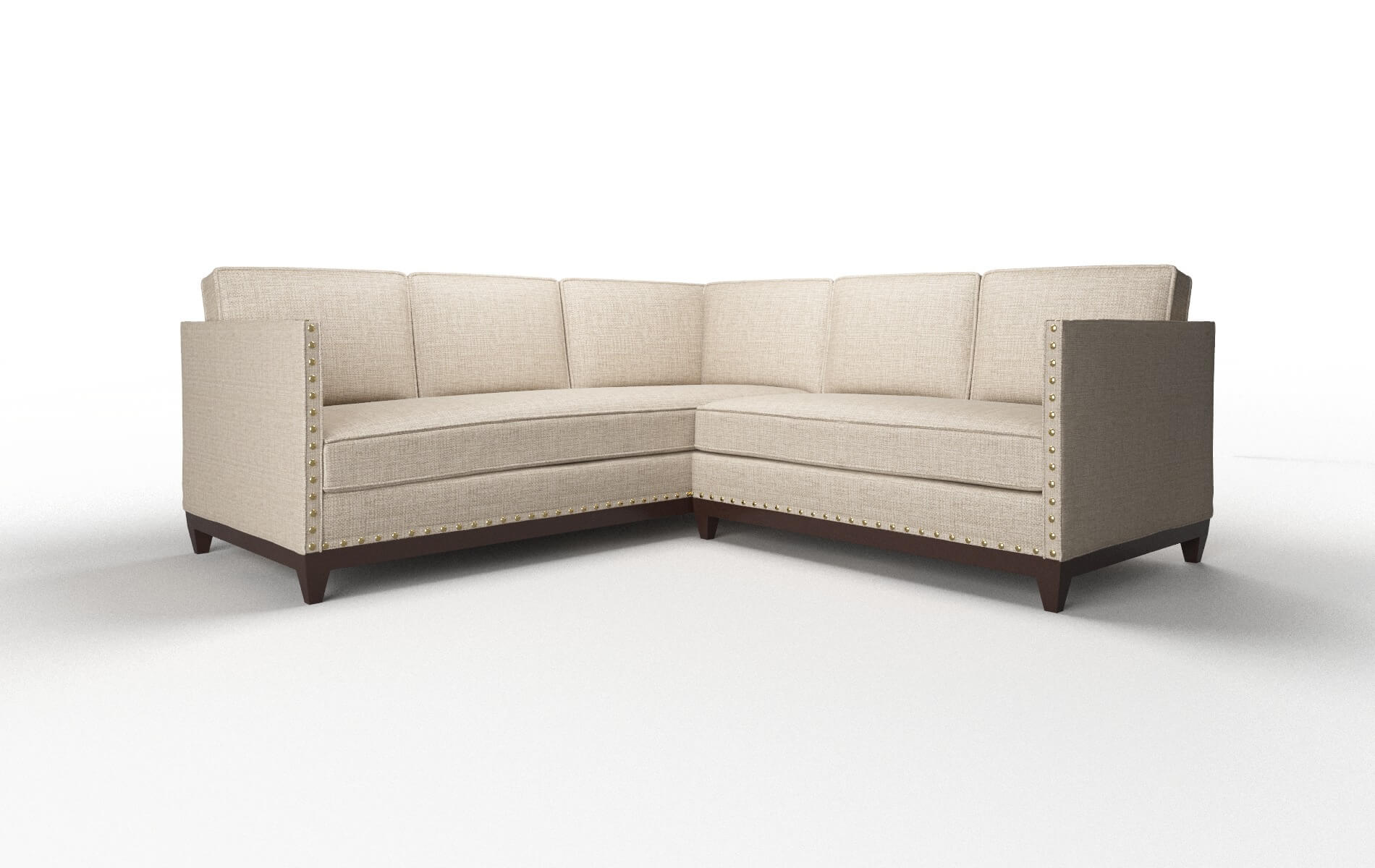 Florence Sosoftness 74 Sectional espresso legs 1