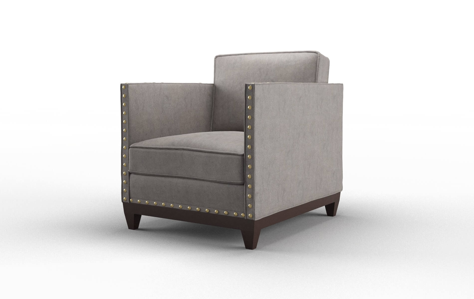 Florence Suave Slate Chair espresso legs 4