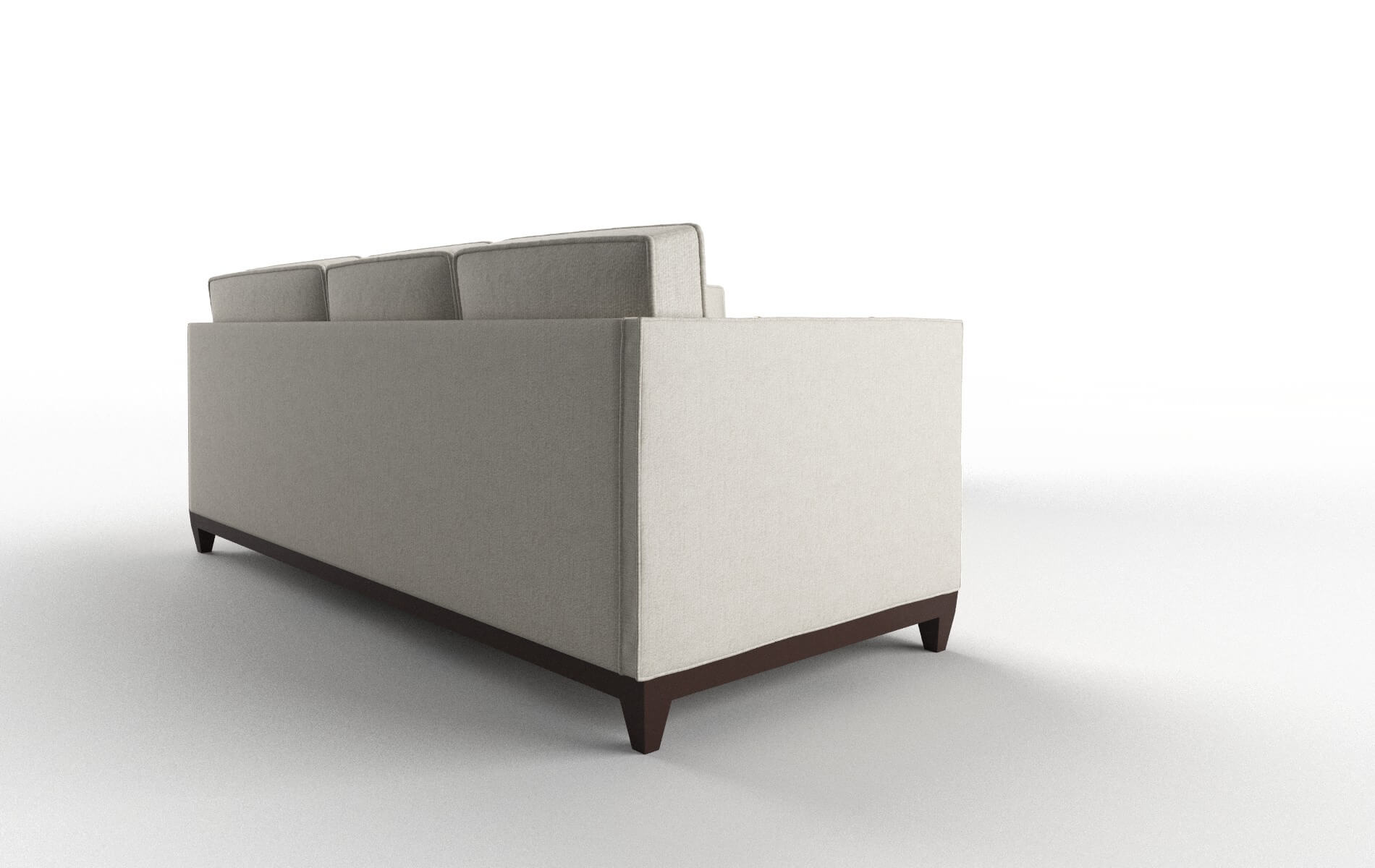 Florence Terrain Natural Sectional espresso legs 3