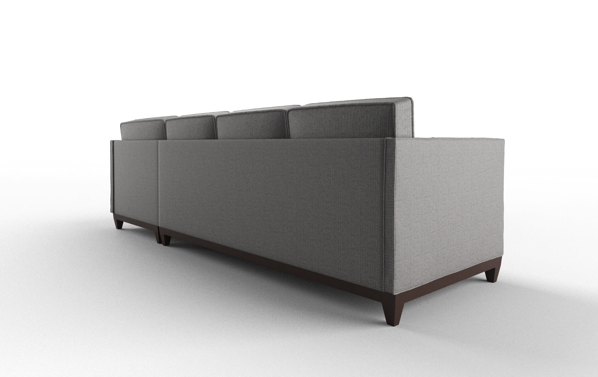 Florence Terrain Oatmeal Panel espresso legs 5