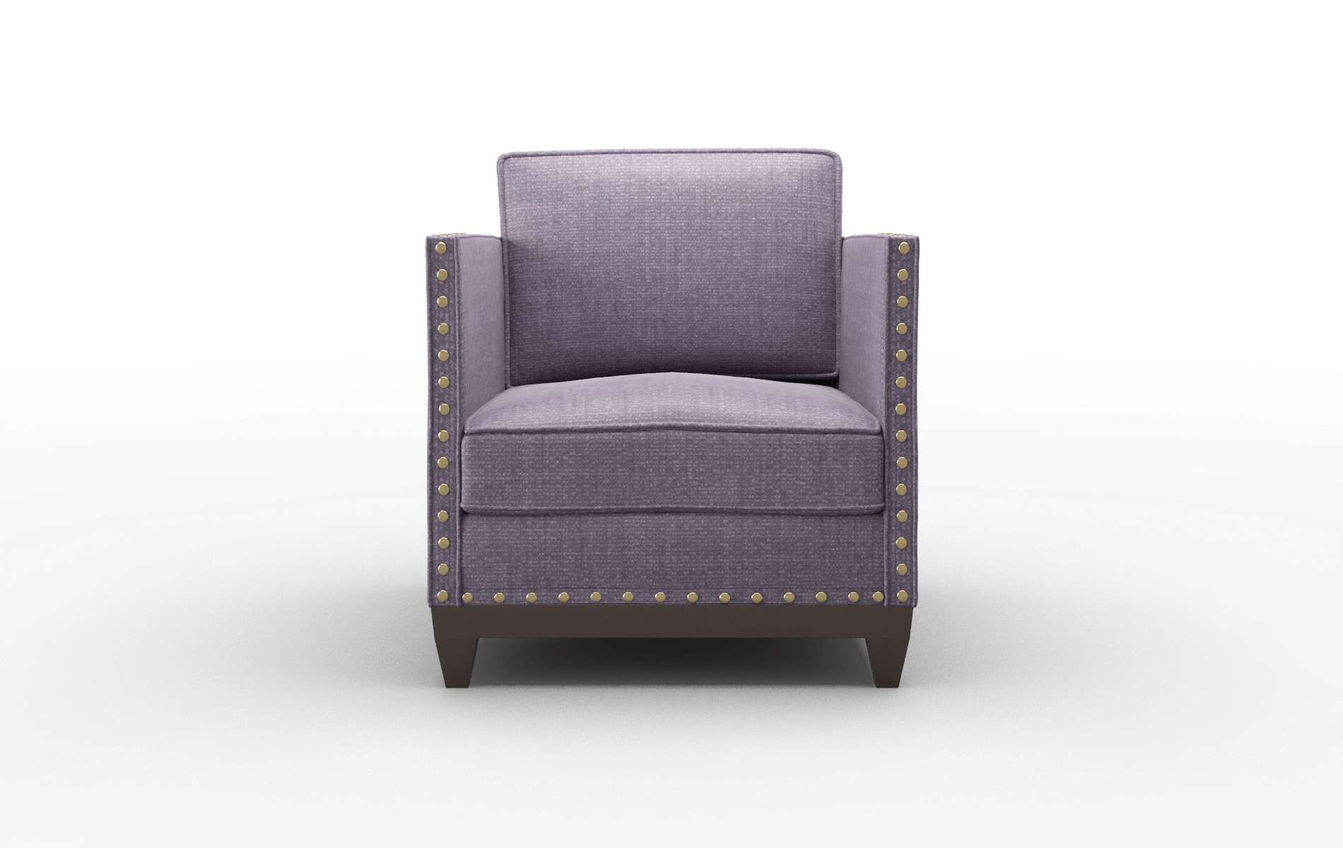 Florence Tess Blackberry Chair espresso legs 1